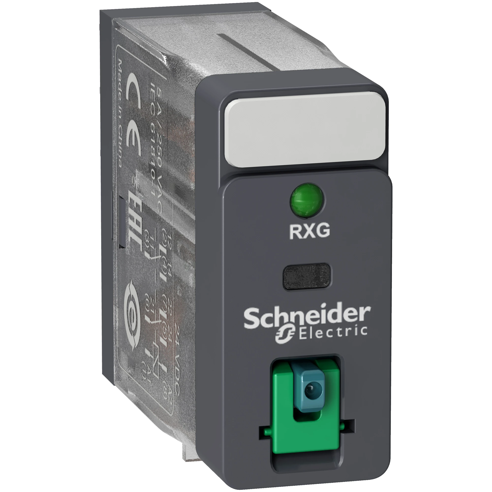 Schneider Electric RXG22BD Socket interface relay RXG, 2 W, 5 A, 24 VDC, with LED, with test button (img_001) Schneider Electric RXG22BD Socket interface relay RXG, 2 W, 5 A, 24 VDC, with LED, with test button (img_001)