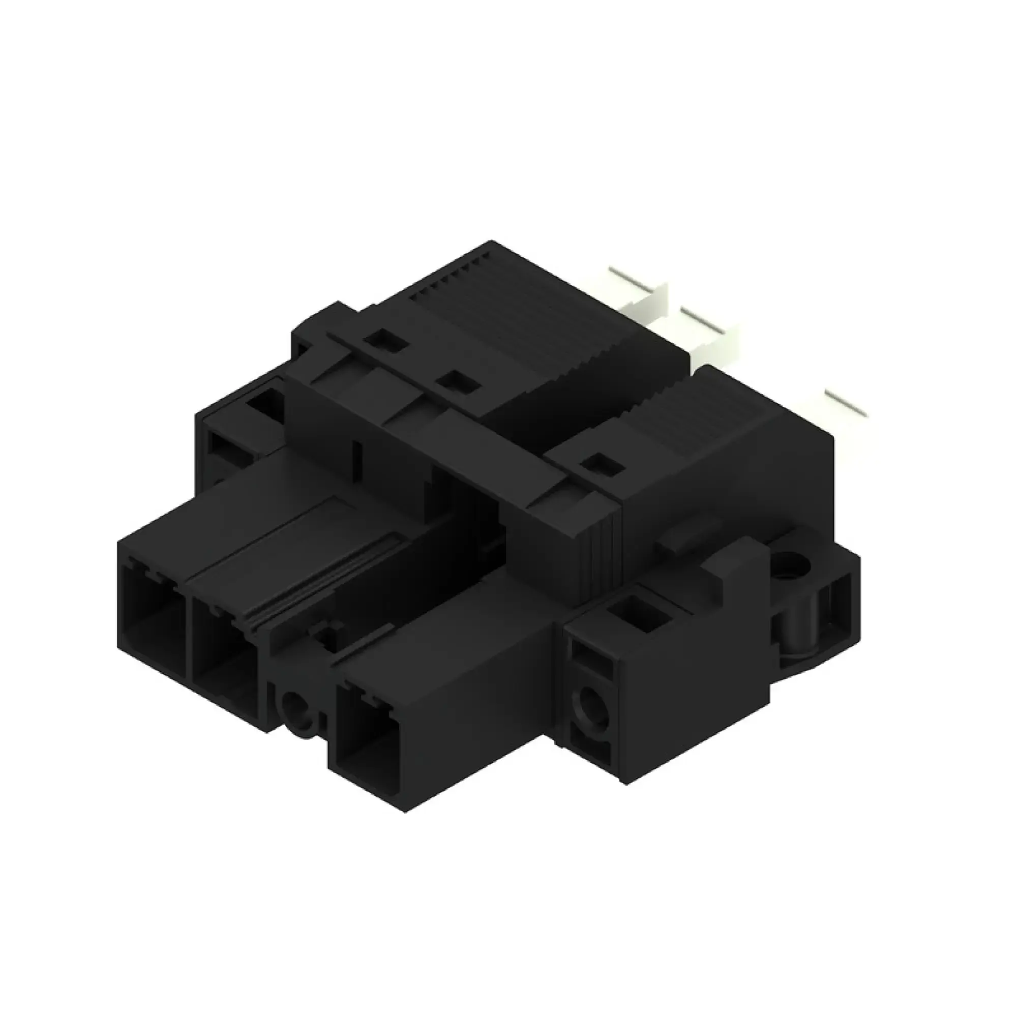 Weidmüller 2630610000 PCB connector (wire connection), 800 V, Pitch in mm: 7.62, Number of poles: 3, PUSH IN with actuator, Tension-clamp connection, Box (img_001)