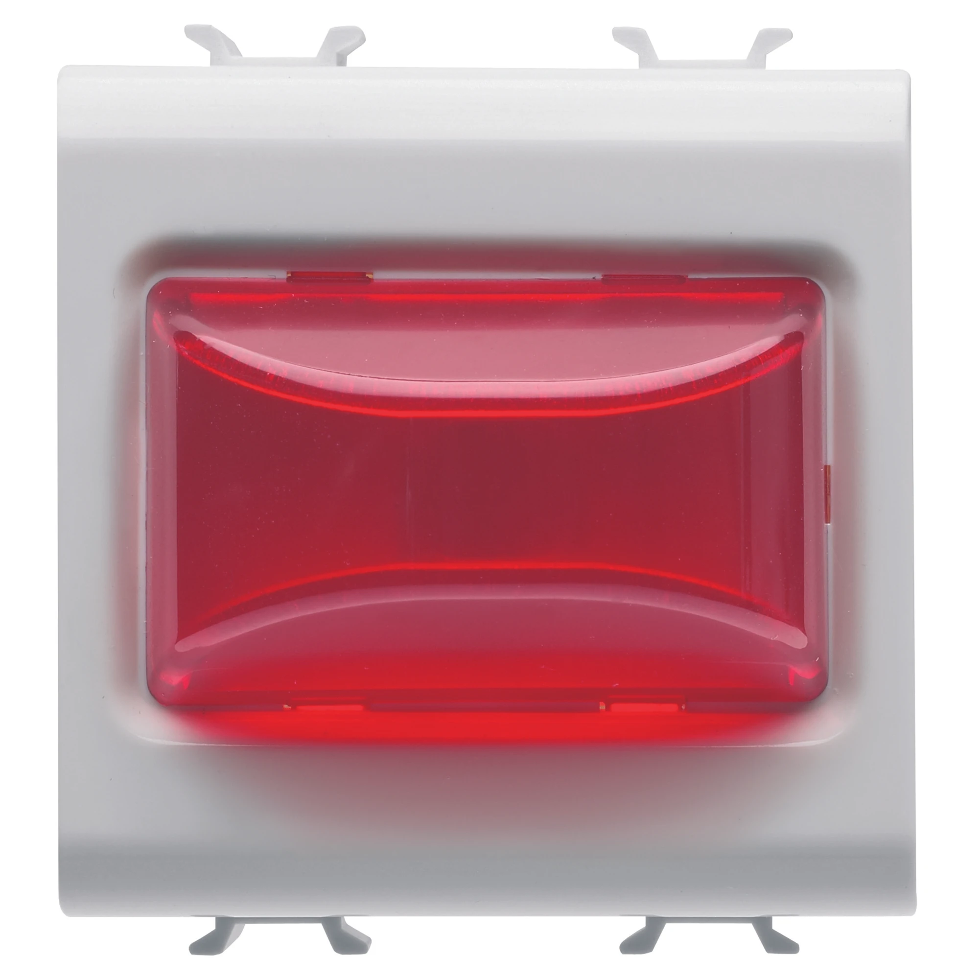 GEWISS GW10633 PROTRUDING INDICATOR LAMP - 12V ac/dc / 230V ac 50/60 Hz - RED - 2 MODULES - GLOSSY WHITE - CHORUSMART (img_001) GEWISS GW10633 PROTRUDING INDICATOR LAMP - 12V ac/dc / 230V ac 50/60 Hz - RED - 2 MODULES - GLOSSY WHITE - CHORUSMART (img_001)