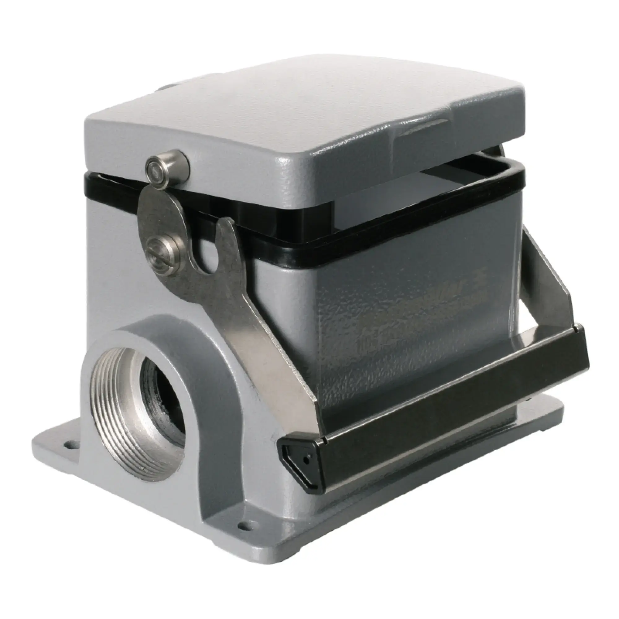 Weidmüller 1666810000 Housing (industry plug-in connectors), Base housing, End-locking clamp, lower side, Size: 9, IP65 (in plugged condition) (img_001) Weidmüller 1666810000 Housing (industry plug-in connectors), Base housing, End-locking clamp, lower side, Size: 9, IP65 (in plugged condition) (img_001)