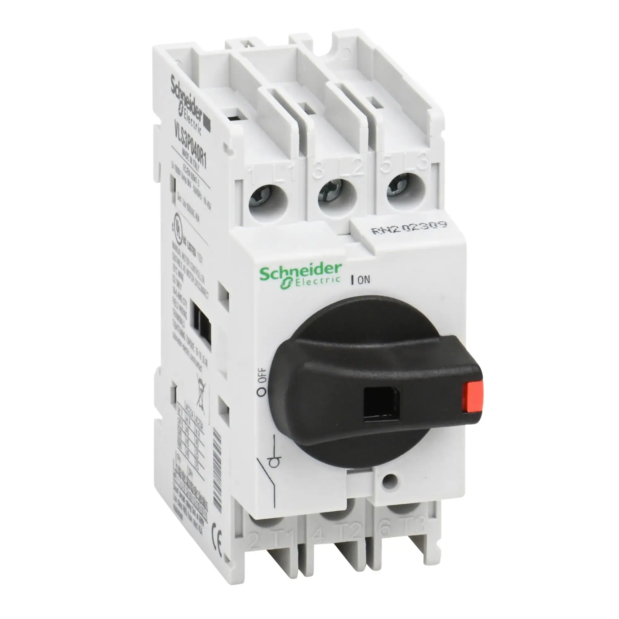 Schneider Electric VLS3P040R1 Load disconnect switch TeSys VLS up to 40A, 3-pole for DIN rail mounting (img_002) Schneider Electric VLS3P040R1 Load disconnect switch TeSys VLS up to 40A, 3-pole for DIN rail mounting (img_002)