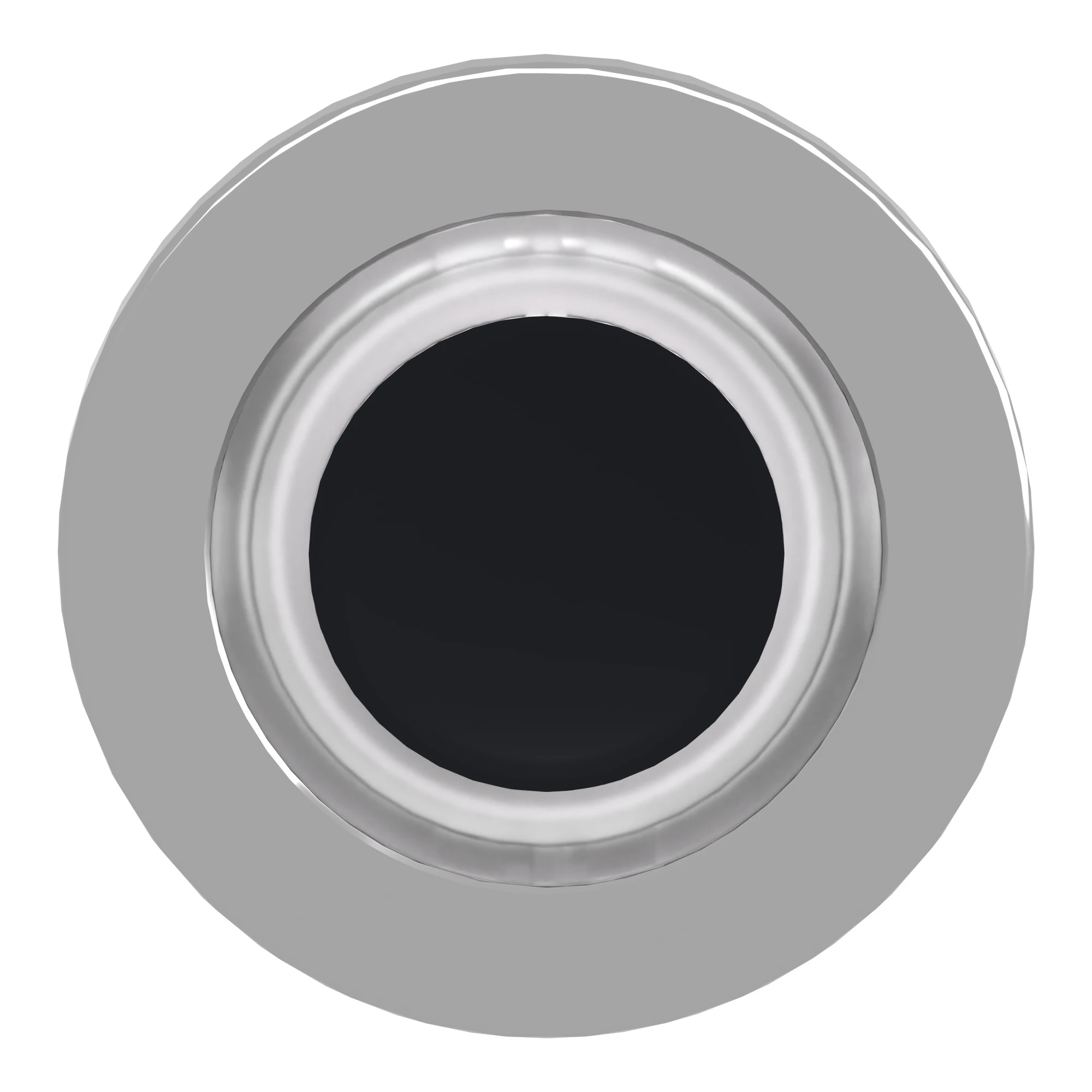 Schneider Electric ZB4FW913 Illuminated pushbutton, front element, Harmony XB4F, metal, white, 30mm, for universal LED, illuminated ring (img_004)