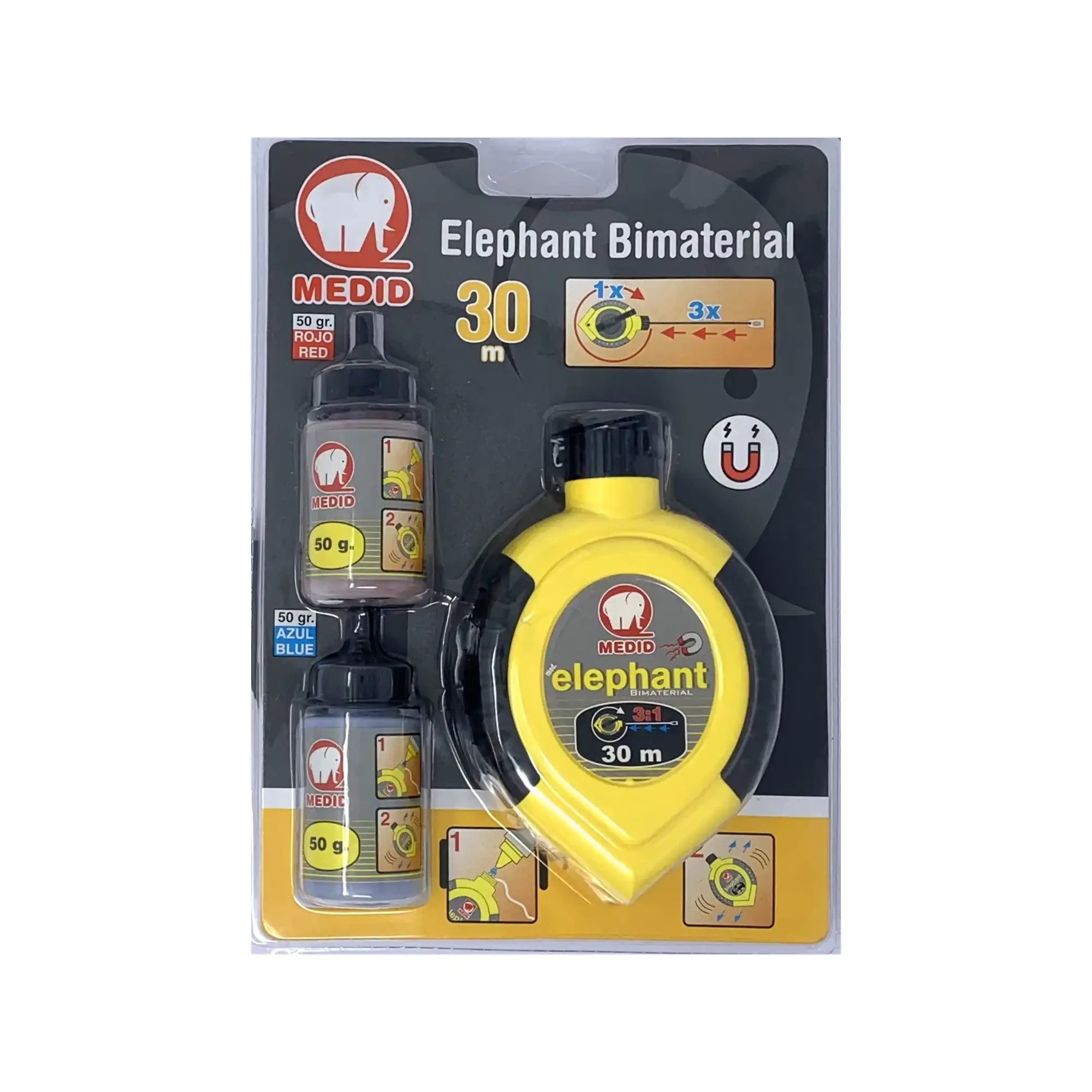 MEDID 1330 2K- Impact cord device (3:1) + 2x50g (red and blue) (img_002) MEDID 1330 2K- Impact cord device (3:1) + 2x50g (red and blue) (img_002)