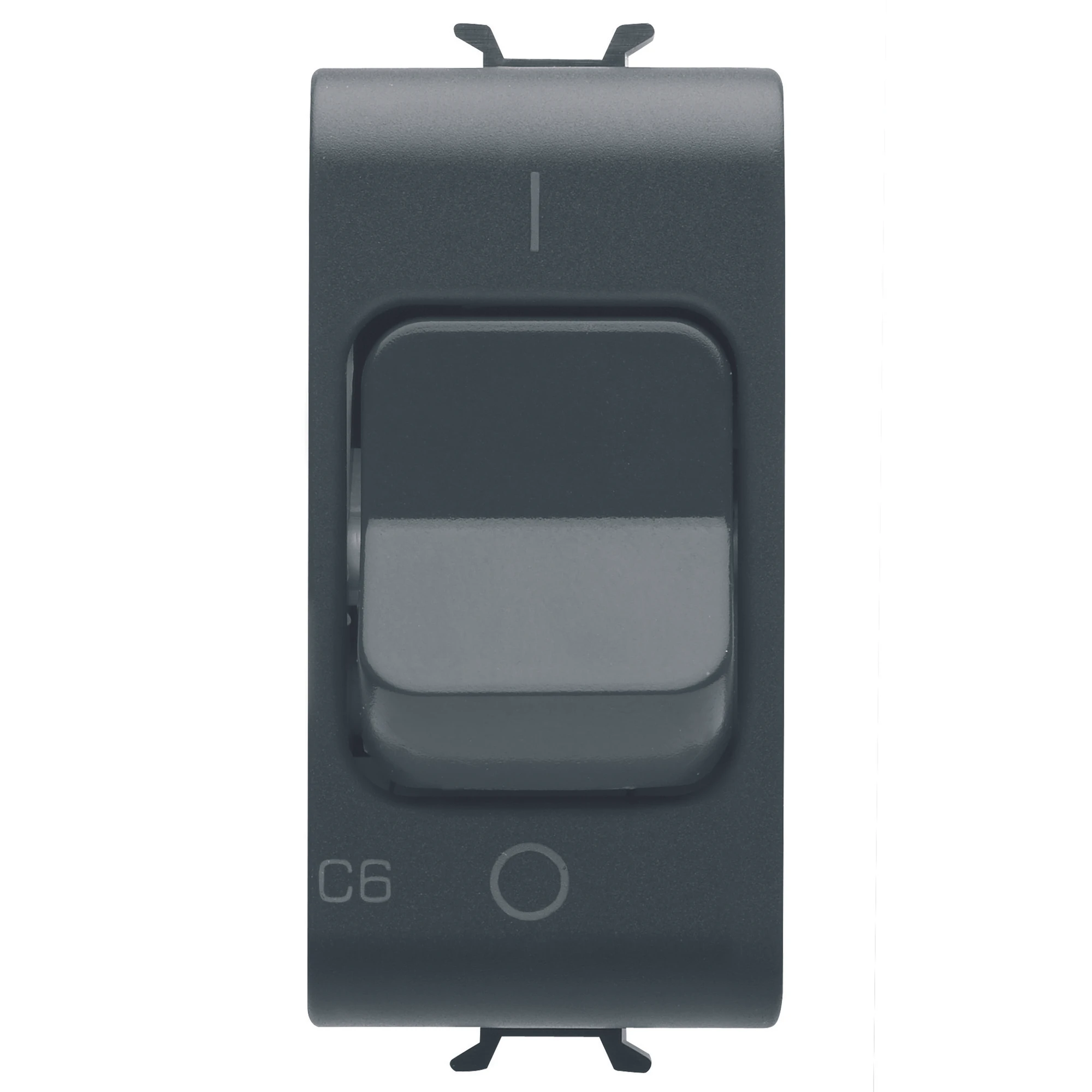 GEWISS GW12461 MINIATURE CIRCUIT BREAKER - C CHARACTERISTIC - 1P 6A 230Vac - 1 MODULE - SATIN BLACK - CHORUSMART (img_001) GEWISS GW12461 MINIATURE CIRCUIT BREAKER - C CHARACTERISTIC - 1P 6A 230Vac - 1 MODULE - SATIN BLACK - CHORUSMART (img_001)