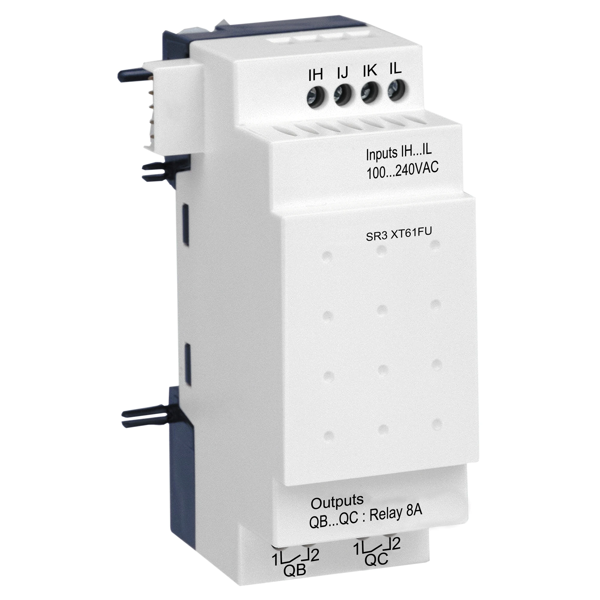 Schneider Electric SR3XT61FU Digital Input/Output Module, Zelio Logic, 6 I/O, 100 to 240 VAC, Relay Outputs (img_001) Schneider Electric SR3XT61FU Digital Input/Output Module, Zelio Logic, 6 I/O, 100 to 240 VAC, Relay Outputs (img_001)