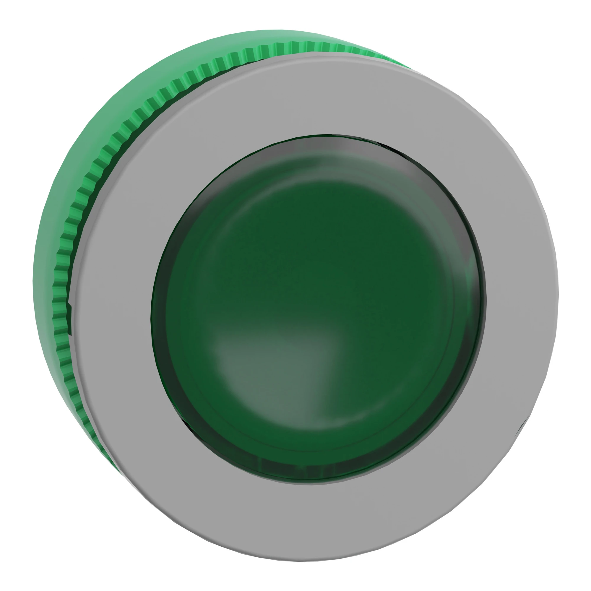 Schneider Electric ZB5FV033C0 Signal lamp, front element, Harmony XB5F, plastic, 30mm, antimicrobial, light gray, green, for universal LED (img_001) Schneider Electric ZB5FV033C0 Signal lamp, front element, Harmony XB5F, plastic, 30mm, antimicrobial, light gray, green, for universal LED (img_001)