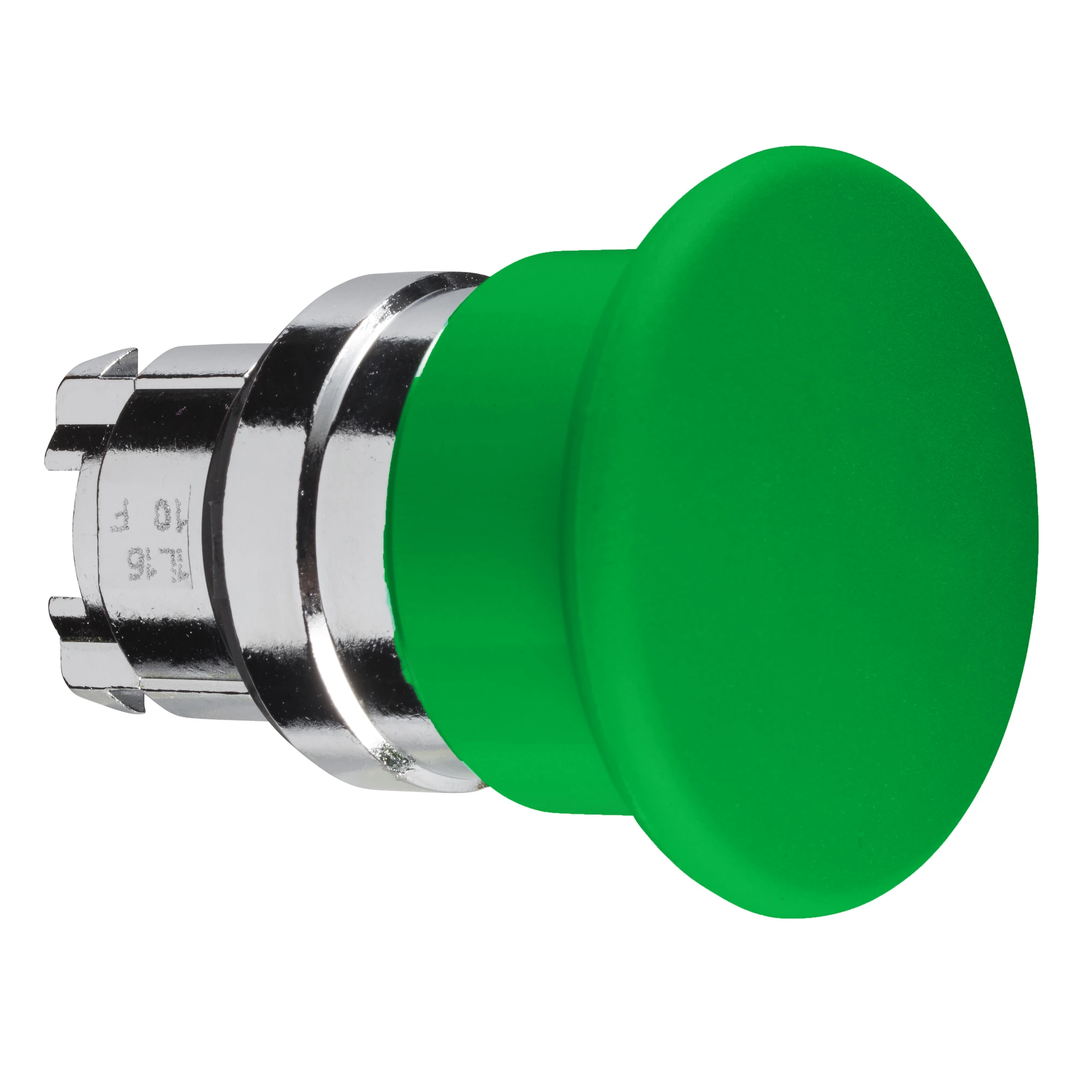 Schneider Electric ZB4BC3 Mushroom Push Button, Front Element, Harmony XB4, Metal, 22mm, Green, Mushroom 40mm, Blank, Momentary (img_001) Schneider Electric ZB4BC3 Mushroom Push Button, Front Element, Harmony XB4, Metal, 22mm, Green, Mushroom 40mm, Blank, Momentary (img_001)