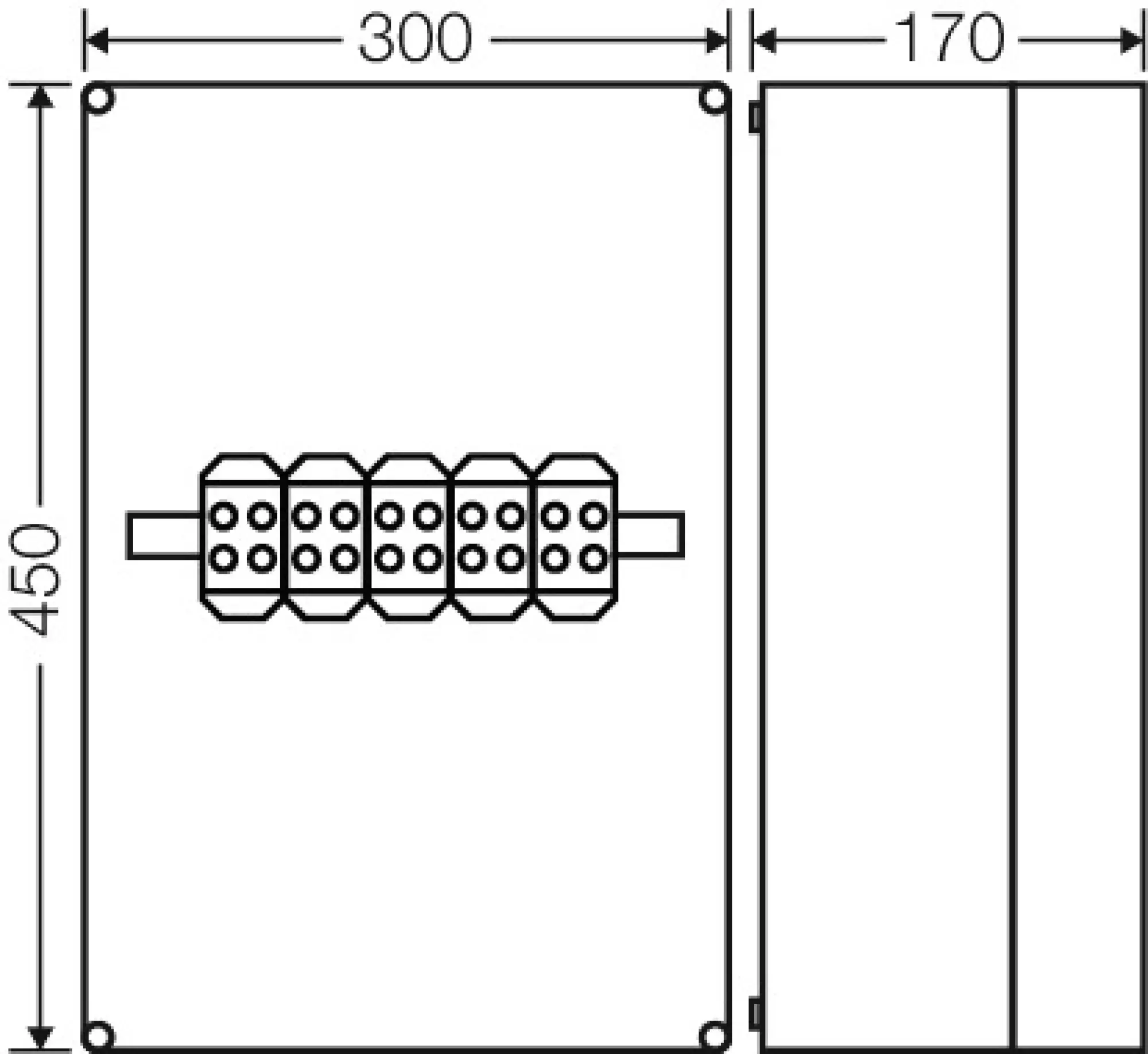 Hensel 60001034 Kabelabzweigkasten 6-95 qmm 3phasig, 5pol. Klemme K 9951 (img_003) Hensel 60001034 Kabelabzweigkasten 6-95 qmm 3phasig, 5pol. Klemme K 9951 (img_003)