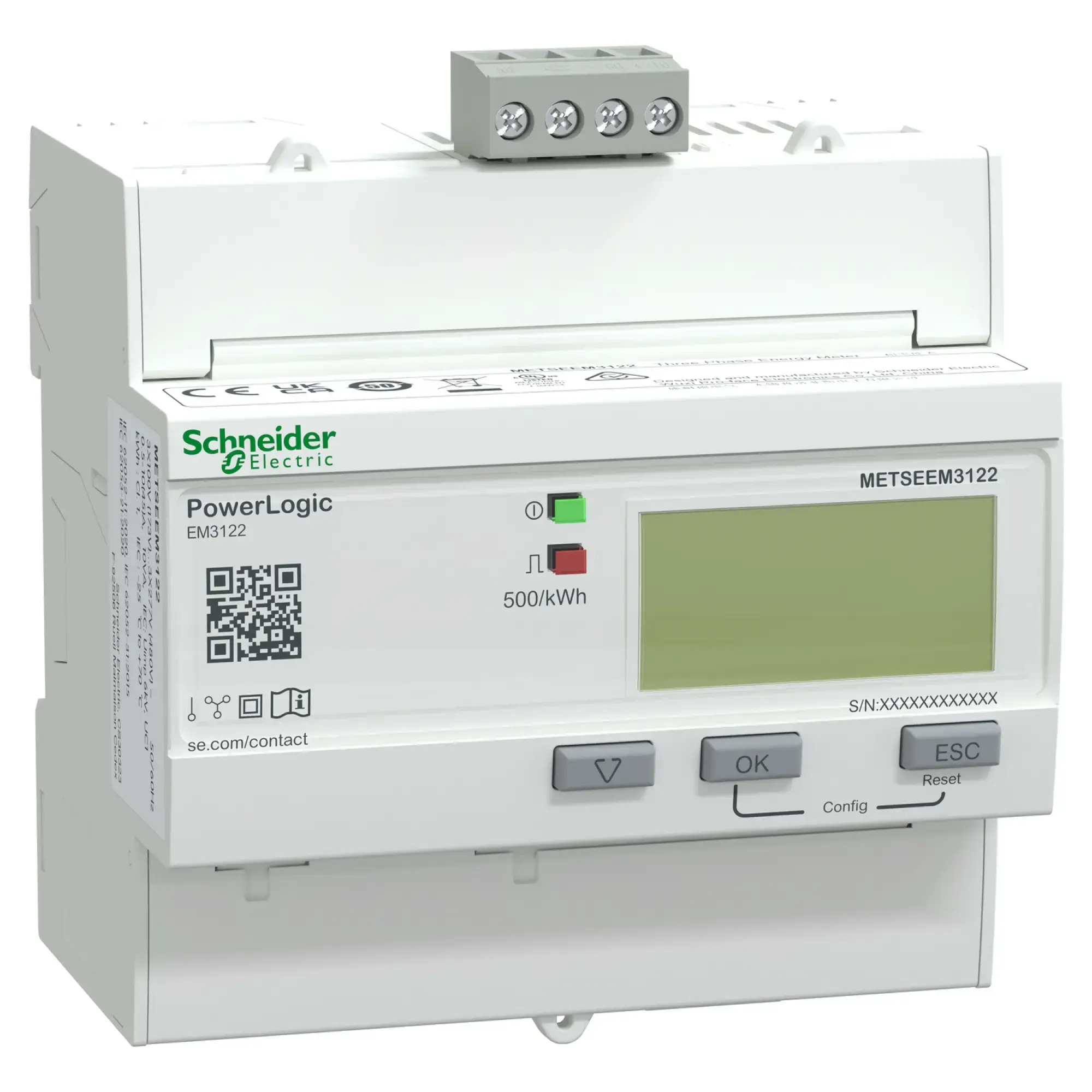 Schneider Electric METSEEM3122 Energiezähler EM3122, 3 phasig, 45 A, Klasse 1, Modbus RTU (img_001) Schneider Electric METSEEM3122 Energiezähler EM3122, 3 phasig, 45 A, Klasse 1, Modbus RTU (img_001)