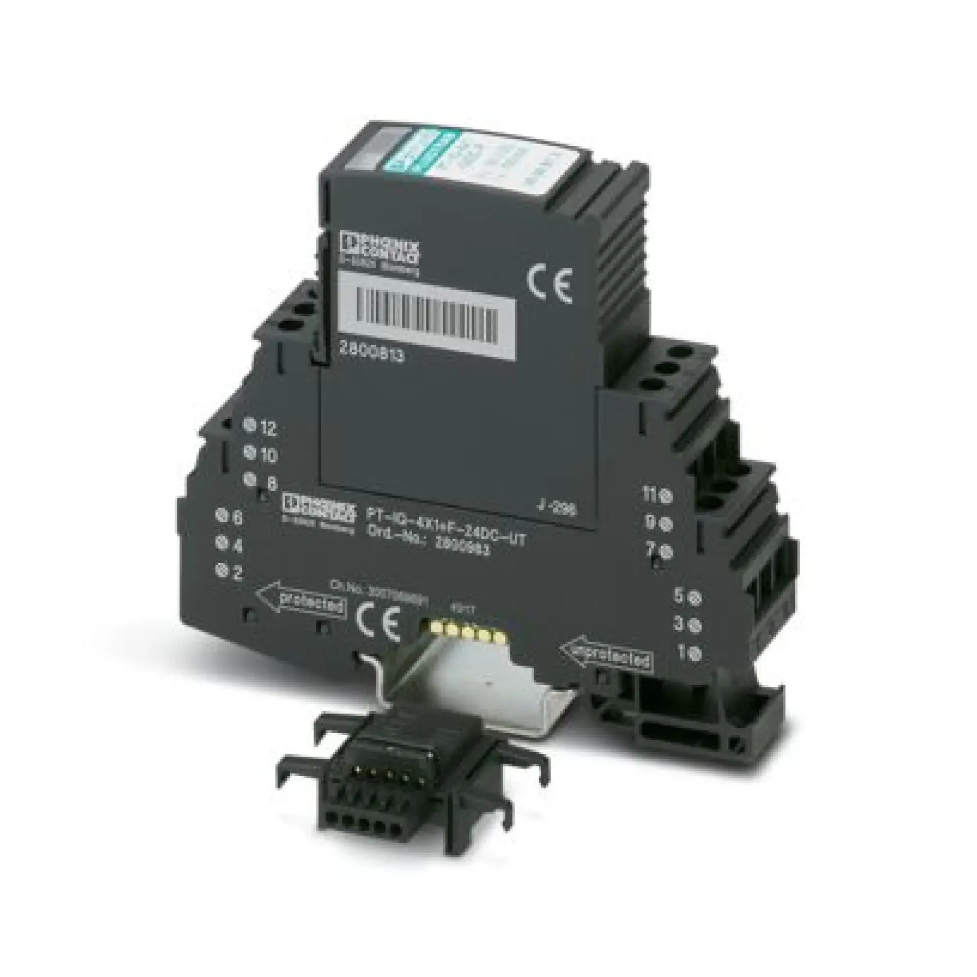 Phoenix Contact 2800983 Surge protection device PT-IQ-4X1+F-24DC-UT (img_001)