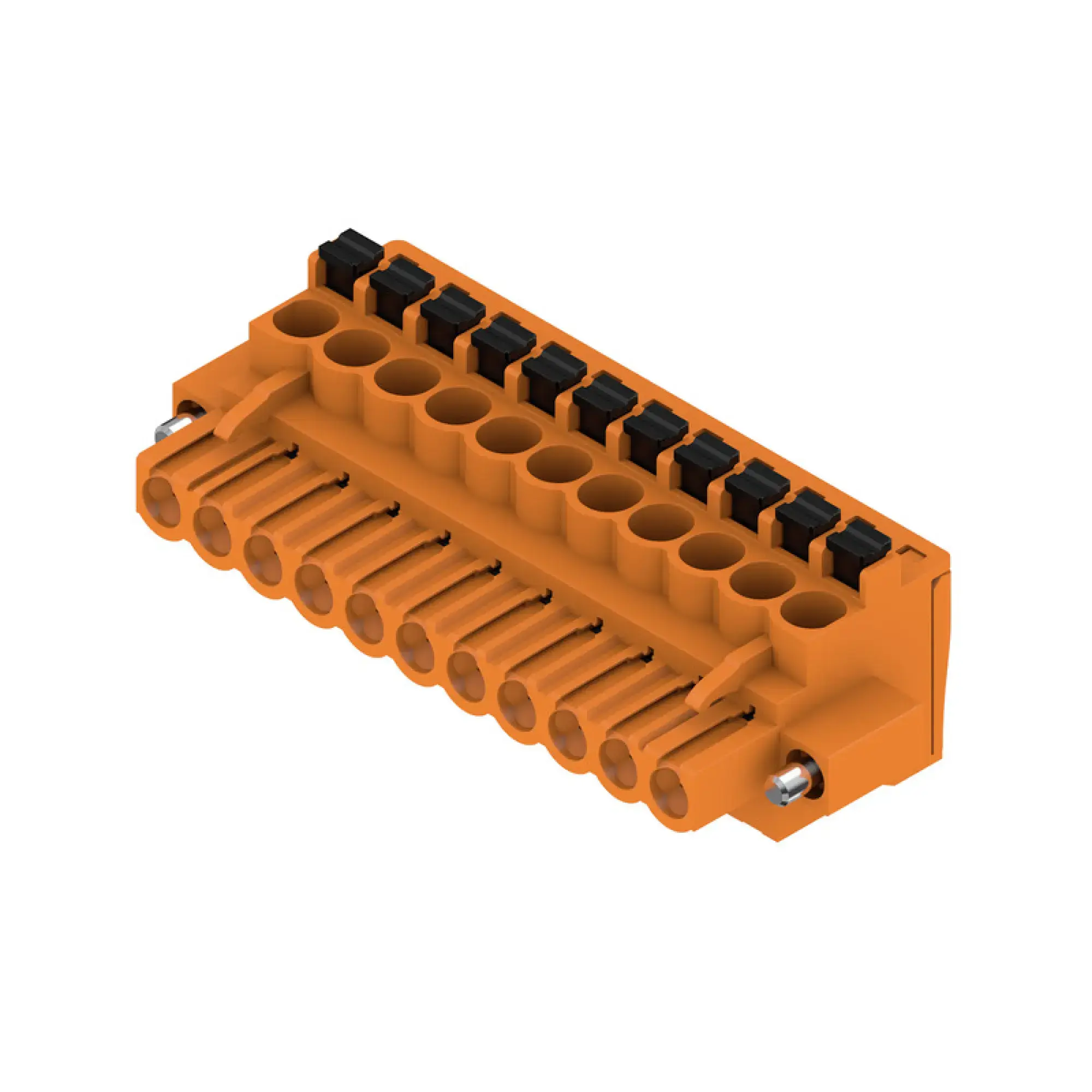 Weidmüller 1002180000 PCB connector (wire connection), 320 V, 24 A, Pitch in mm: 5.08, 3.31 mm², Number of poles: 11, PUSH IN with actuator, Box (img_001)