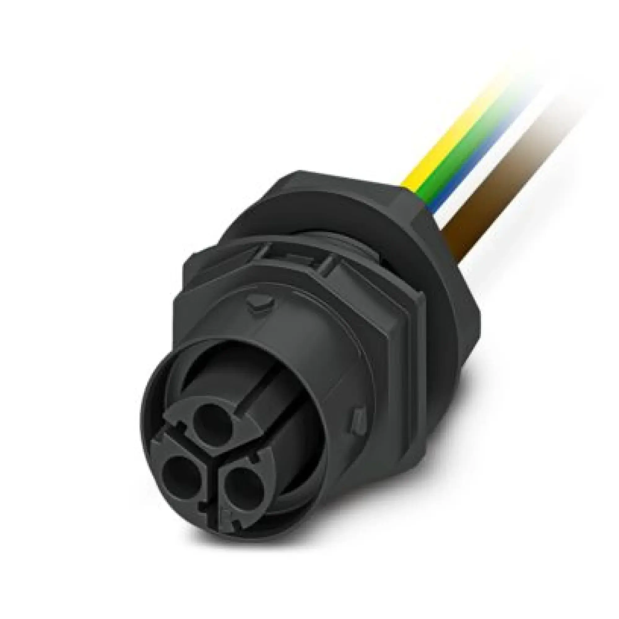 Phoenix Contact 1088695 Panel feed-through IPD W 3P2,5 F 0,5 M20 BK (img_001)