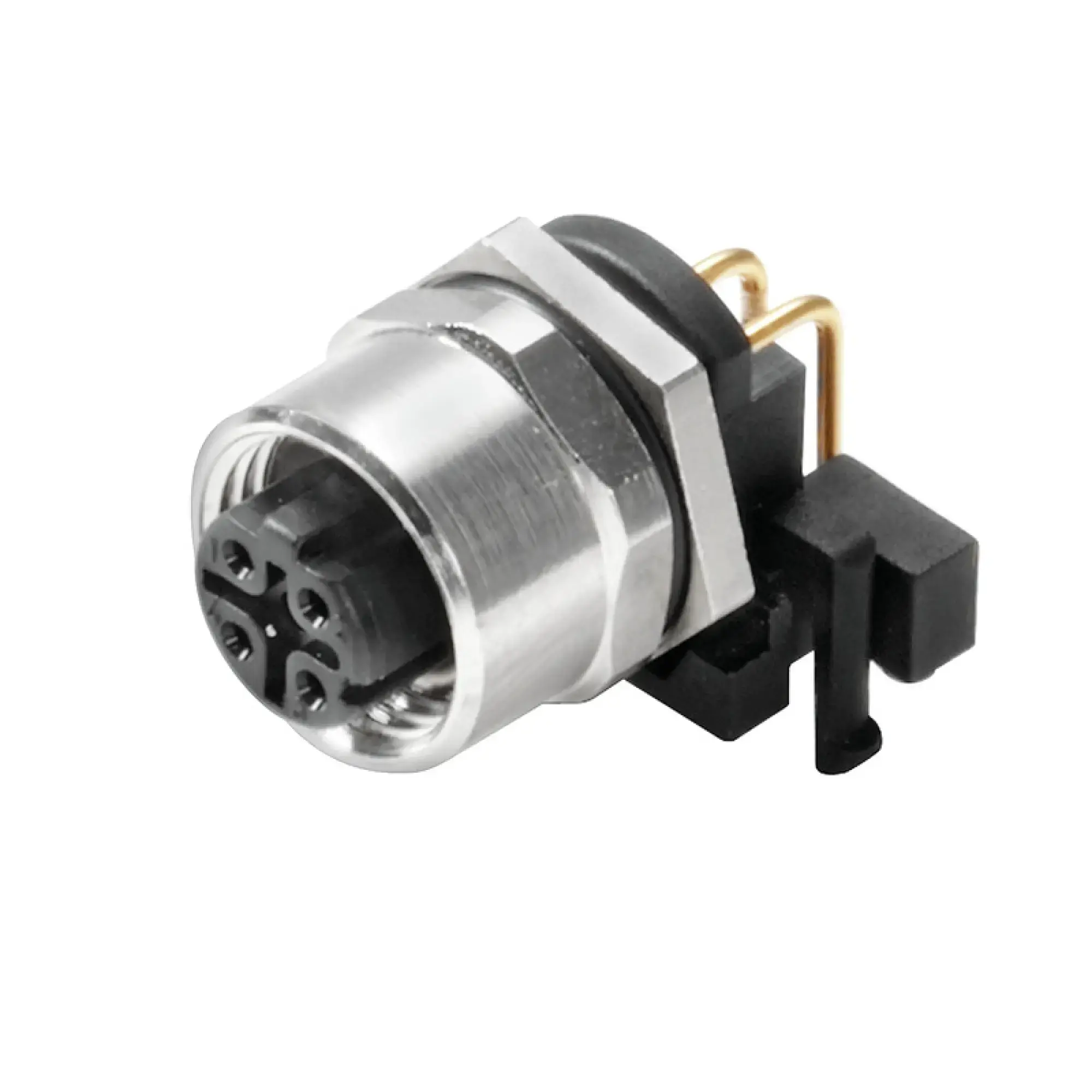 Weidmüller 1393470000 Circular plug connector, installation (PCB connection system), M12, Number of poles: 4 (img_001) Weidmüller 1393470000 Circular plug connector, installation (PCB connection system), M12, Number of poles: 4 (img_001)