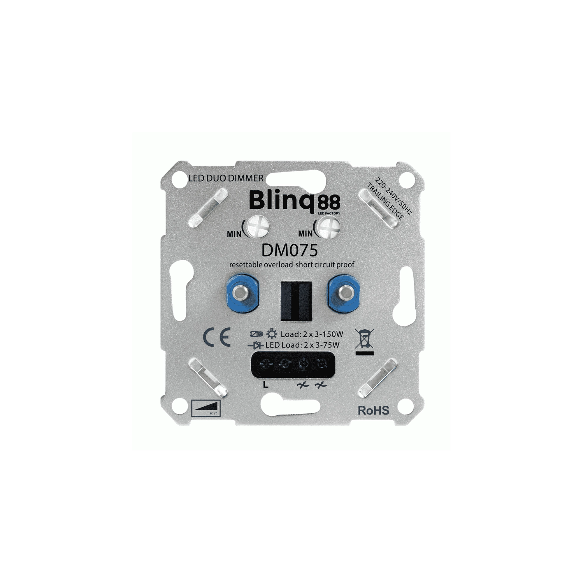 WSU Lights LED Dimmer Abschnitt 2x 3-75W