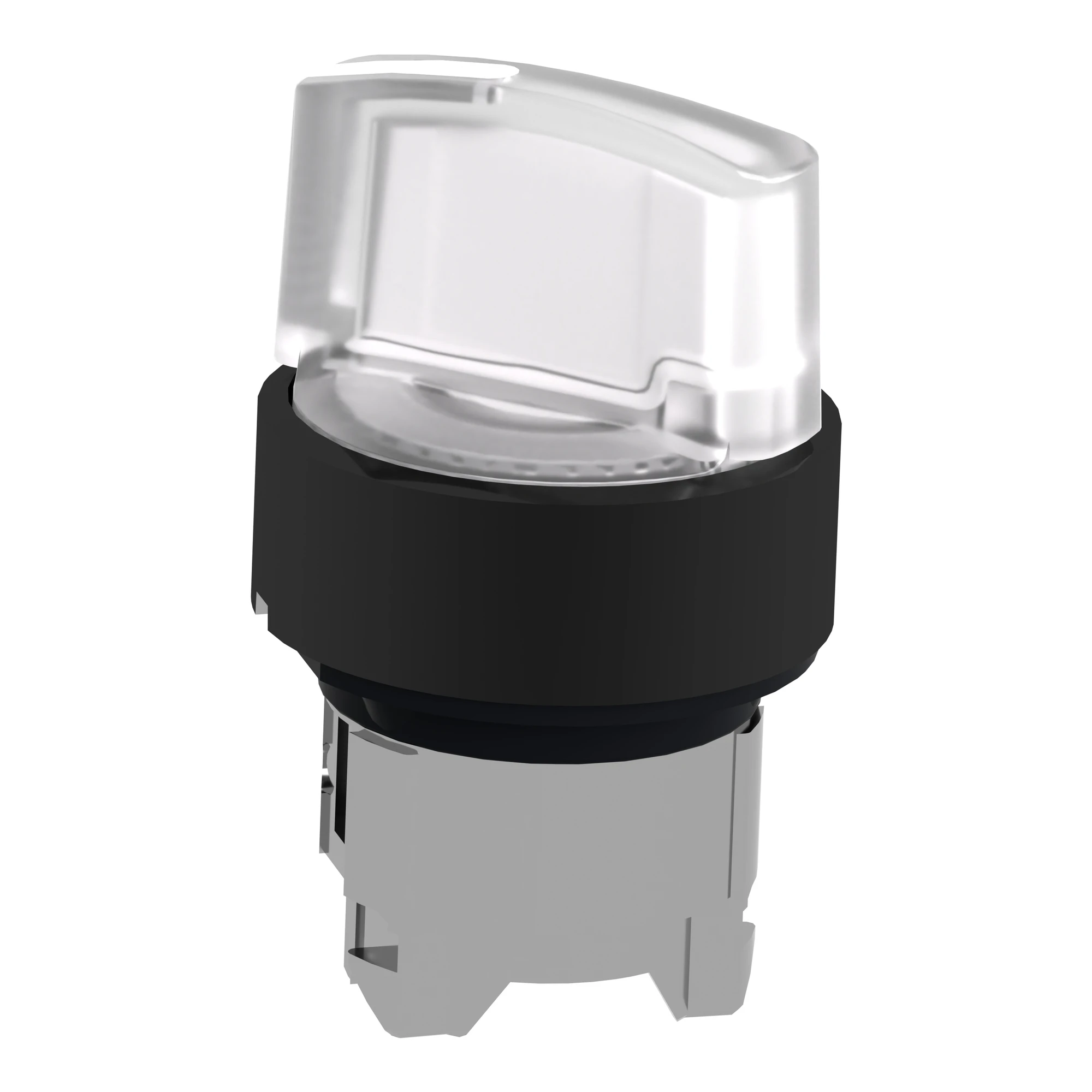 Schneider Electric ZB4BK12137 Illuminated Selector Switch, Front Element, Harmony XB4, Metal Black, 22mm, White, for Universal LED, 2 Positions, Latching (img_005) Schneider Electric ZB4BK12137 Illuminated Selector Switch, Front Element, Harmony XB4, Metal Black, 22mm, White, for Universal LED, 2 Positions, Latching (img_005)