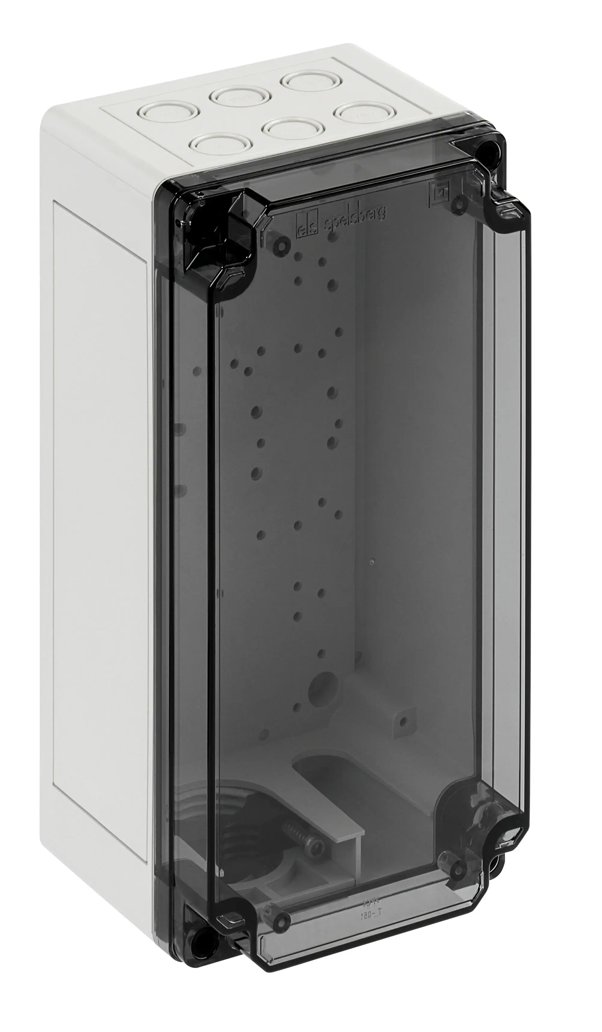 Spelsberg 59111301 Enclosure with sliding seal, Type of protection IP54, Impact strength IK07, Protection class II, Rated voltage 400V AC, Halogen free (img_001) Spelsberg 59111301 Enclosure with sliding seal, Type of protection IP54, Impact strength IK07, Protection class II, Rated voltage 400V AC, Halogen free (img_001)