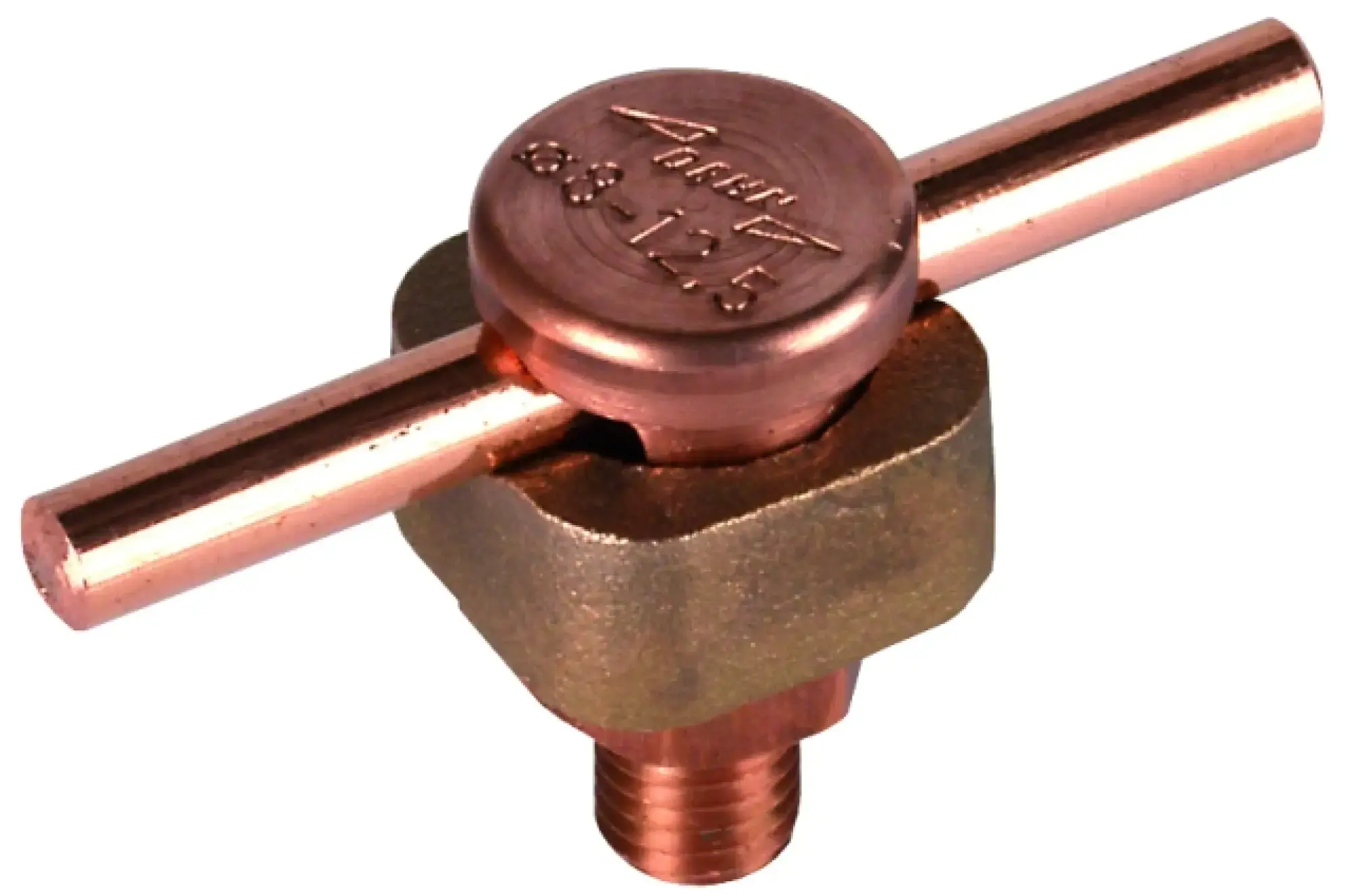 Dehn 300017 KS connector M12 Cu-RCB f. Rd 8-12.5mm one-piece (img_001) Dehn 300017 KS connector M12 Cu-RCB f. Rd 8-12.5mm one-piece (img_001)