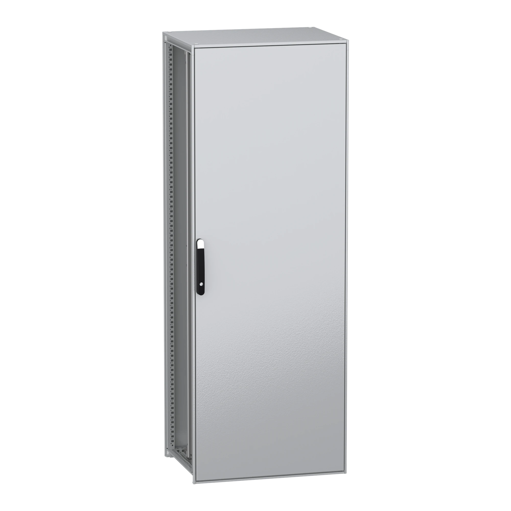Schneider Electric NSYSFN22860P Floor-standing cabinet, electrical, PanelSeT SFN, made of decarbonized steel, with mounting plate, assembled, 2200x800x600mm, IP55 (img_001)