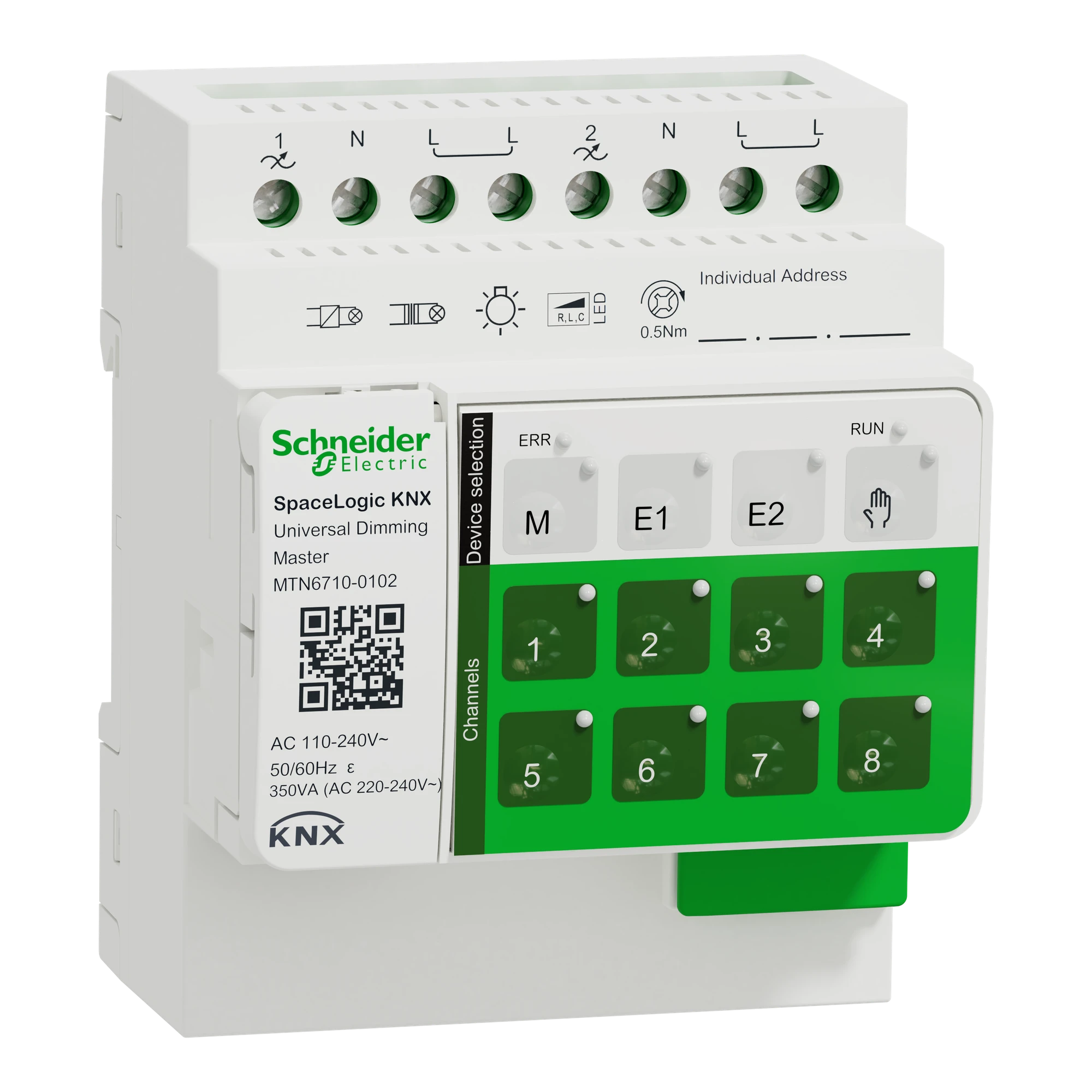 Schneider Electric MTN6710-0102 SpaceLogic KNX Master Dimmer, 2-channel (img_001) Schneider Electric MTN6710-0102 SpaceLogic KNX Master Dimmer, 2-channel (img_001)
