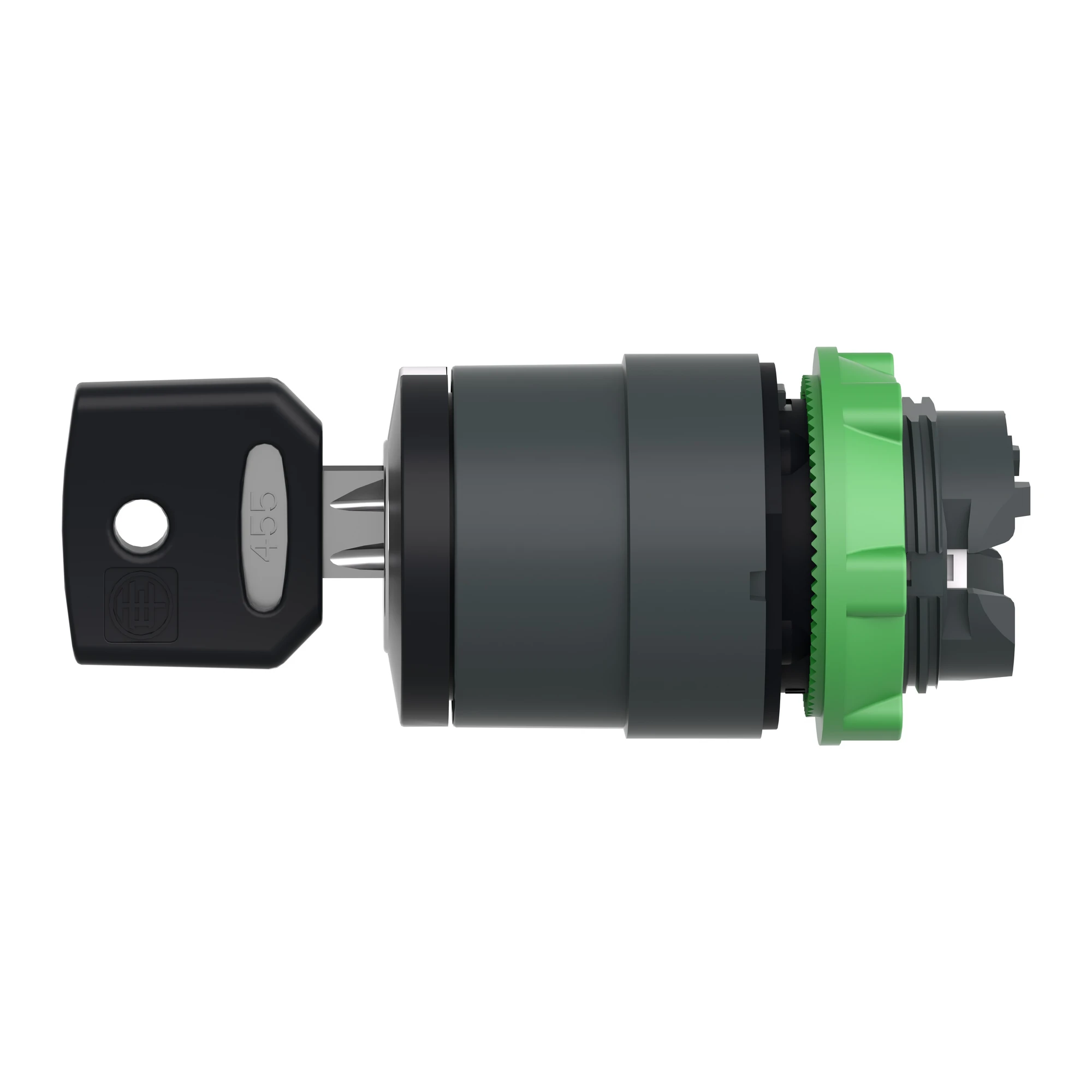 Schneider Electric ZB5AG0 Key switch, front element, Harmony XB5, plastic, 22mm, black, 3 positions, latching (img_004)