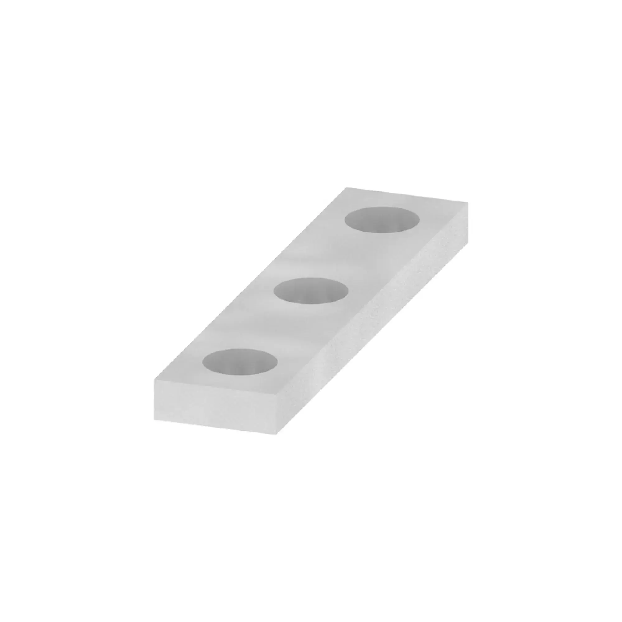 Weidmüller 0470400000 Cross-connector (terminal), when screwed in, grey, 57 A, Number of poles: 3, Pitch in mm: 9.90, Insulated: No, Width: 26.8 mm (img_001)