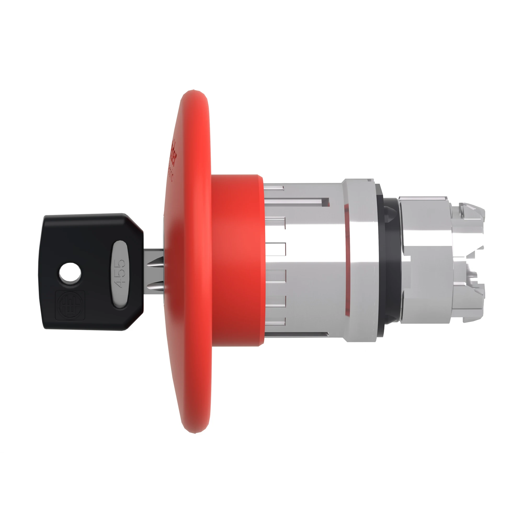 Schneider Electric ZB4BS964 Emergency stop/Emergency-Stop Pushbutton, Front Element, Harmony XB4, Metal, 22mm, Red, Mushroom 60mm, Key Release (img_006)