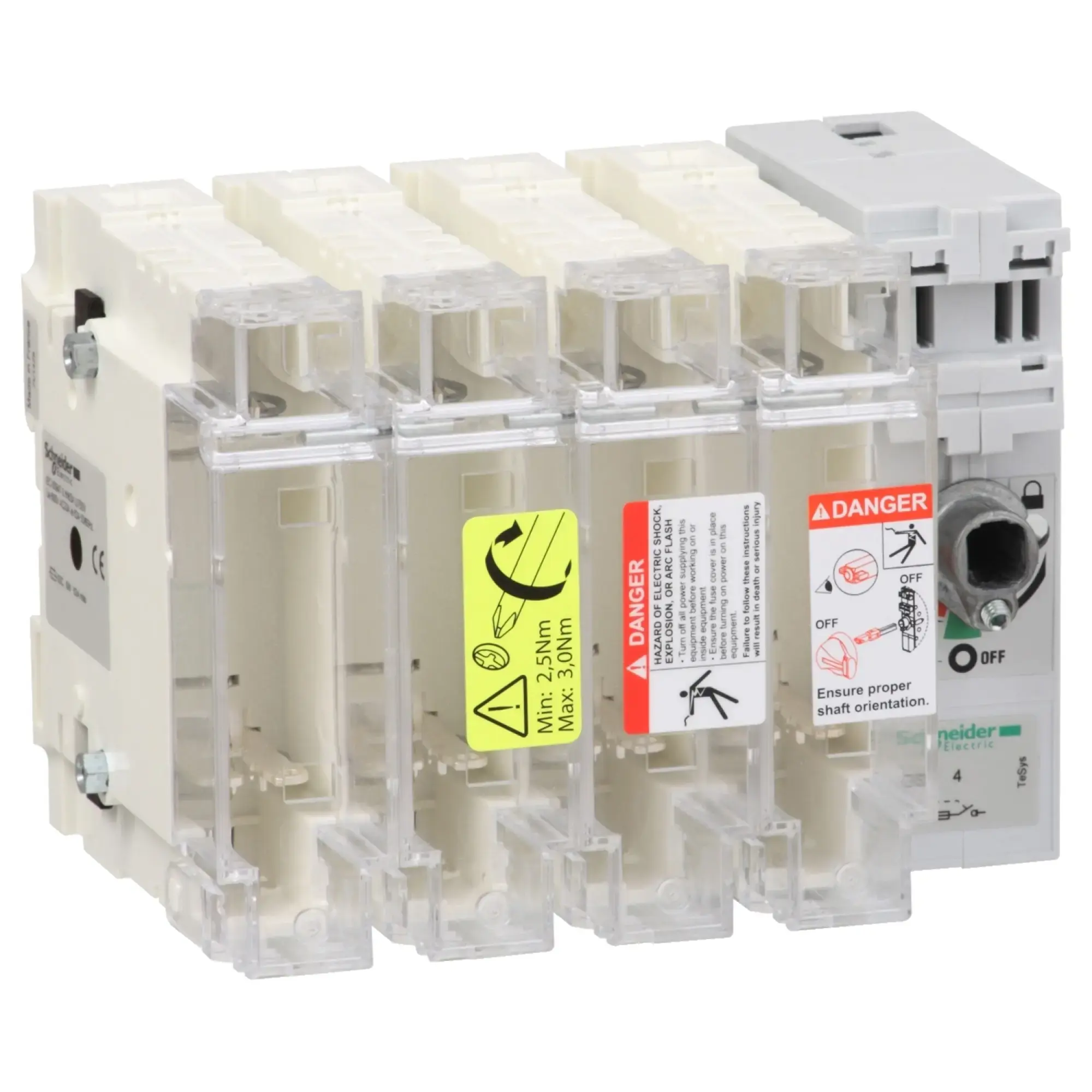 Schneider Electric GS2K4 Disconnect switch with fuses TeSys GS2K, 4p, 125A, DIN 22x58mm (img_002) Schneider Electric GS2K4 Disconnect switch with fuses TeSys GS2K, 4p, 125A, DIN 22x58mm (img_002)