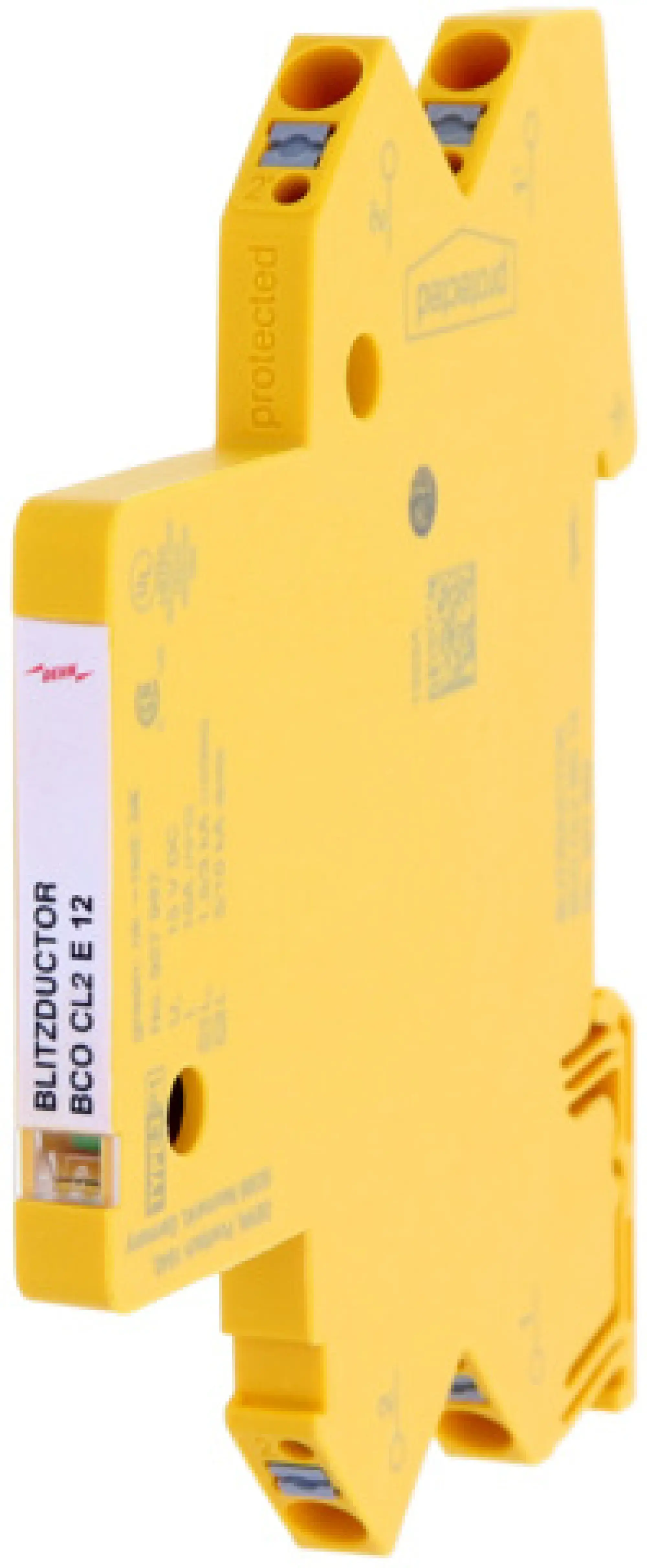 Dehn 927987 Compact surge arrester for 2 single lines BLITZDUCTORconnect with status indication (img_001)