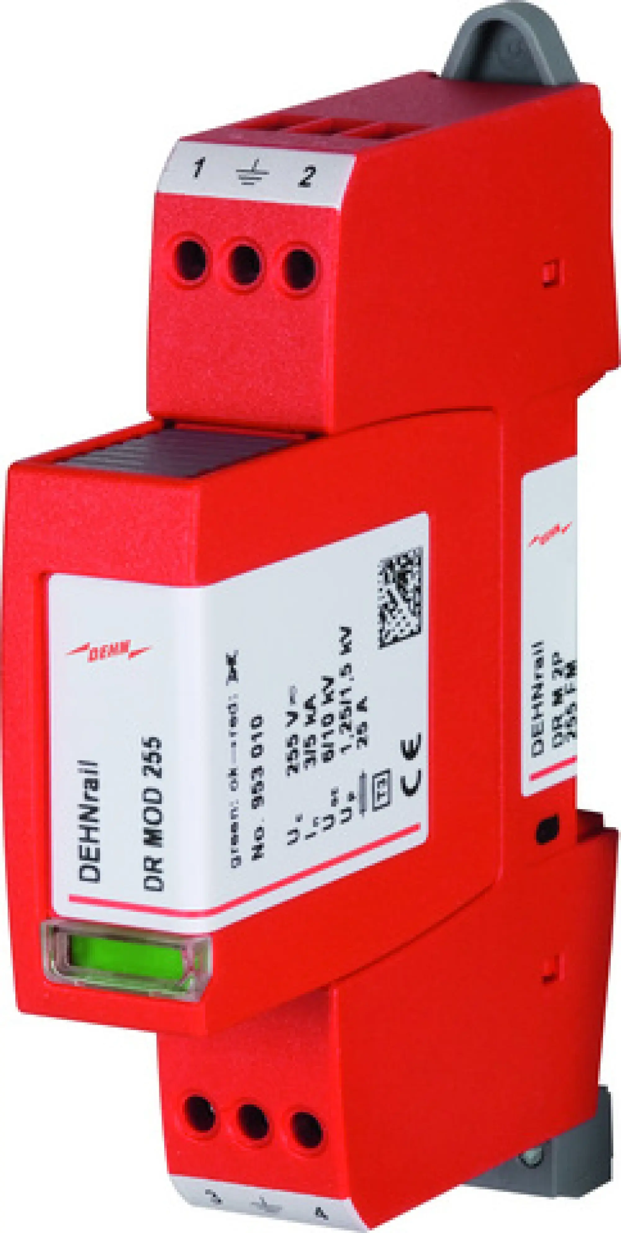 Dehn 953205 Surge arreser Type 3 DEHNrail M 2-pole 255V for industry electronics (img_003) Dehn 953205 Surge arreser Type 3 DEHNrail M 2-pole 255V for industry electronics (img_003)