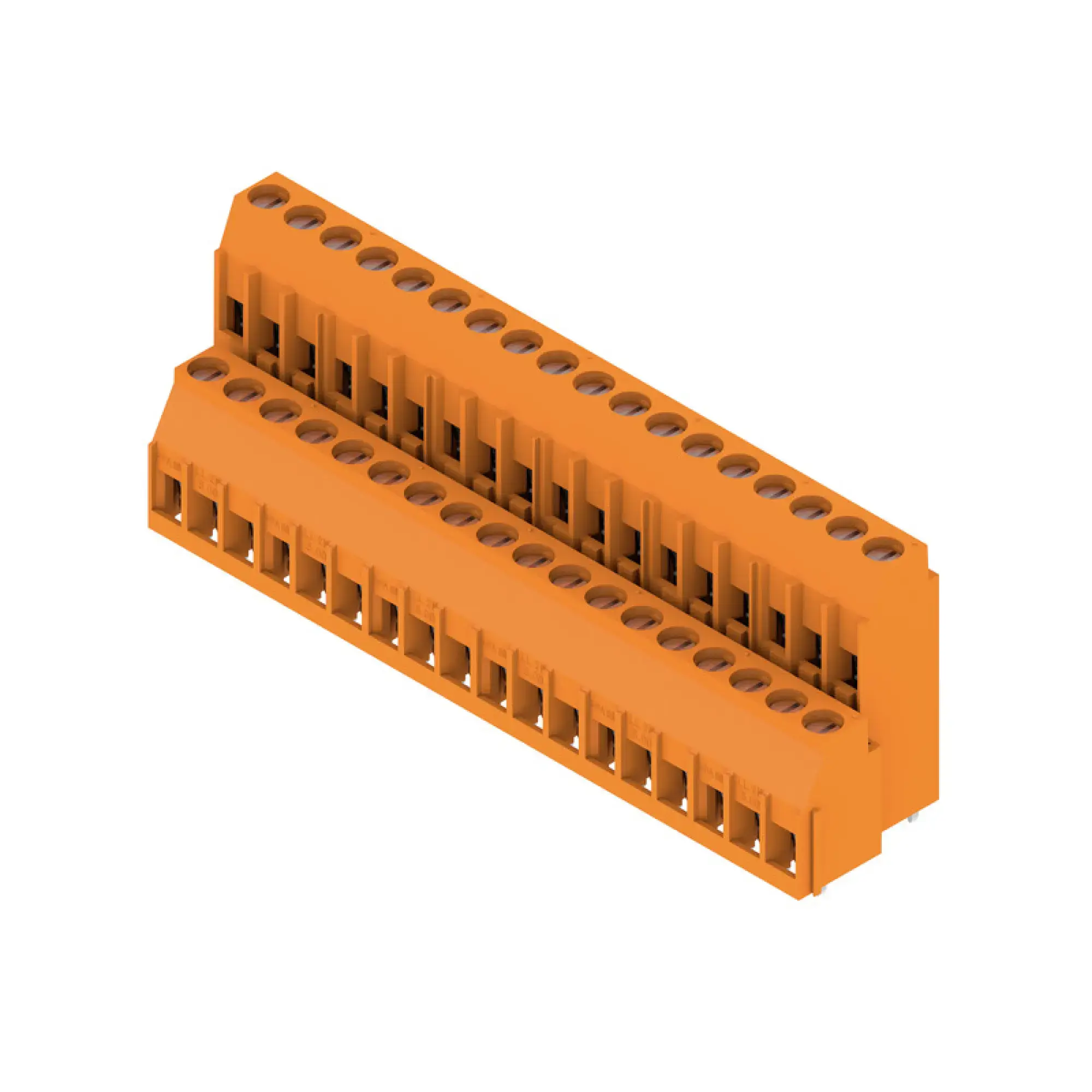 Weidmüller 1977410000 PCB terminal, 320 V, 32.5 A, Pitch in mm: 5.00, 6 mm², Number of poles: 36, Clamping yoke connection, THT solder connection, 90°, Box (img_001) Weidmüller 1977410000 PCB terminal, 320 V, 32.5 A, Pitch in mm: 5.00, 6 mm², Number of poles: 36, Clamping yoke connection, THT solder connection, 90°, Box (img_001)
