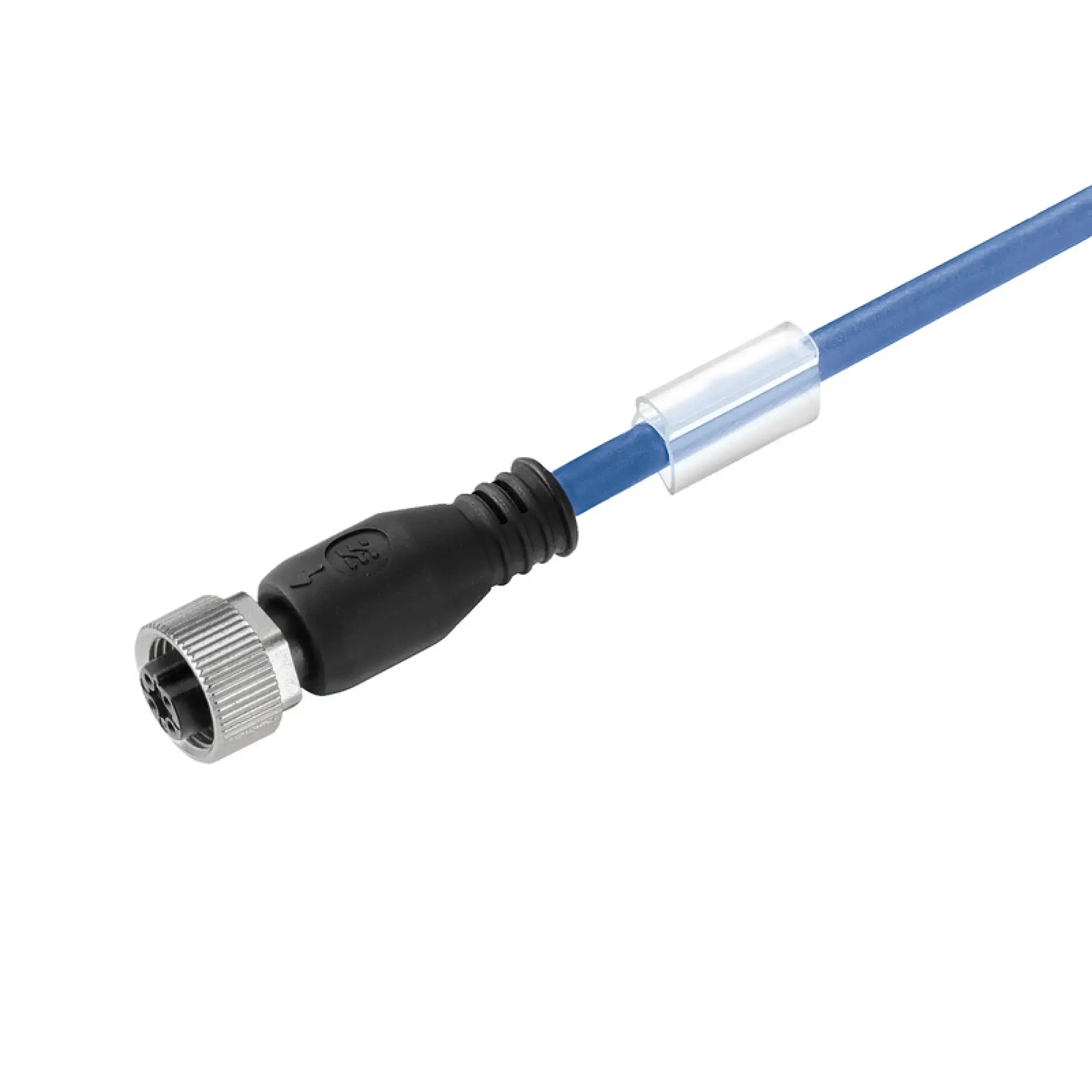 Weidmüller 3108000500 Sensor-actuator Cable, M12, Number of poles: 2, 5 m, Female socket, straight, LED: No, Shielded: Yes (img_001)