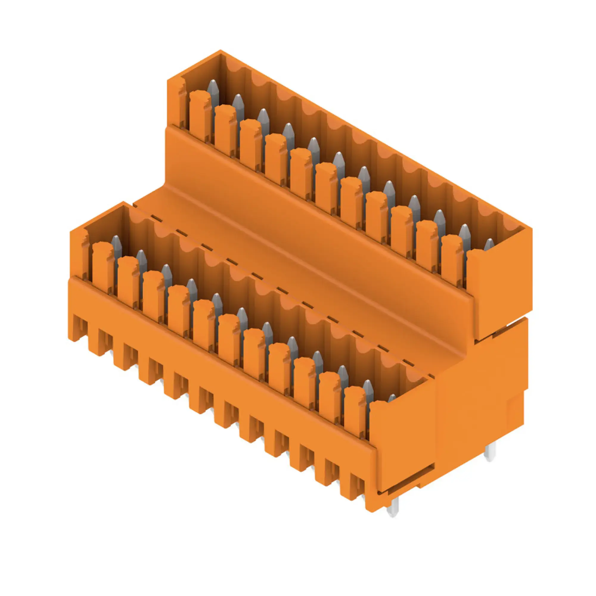 Weidmüller 1641160000 PCB connector (board connection), 160 V, 10.5 A, Pitch in mm: 3.50, Number of poles: 24, THT solder connection, Box (img_001)
