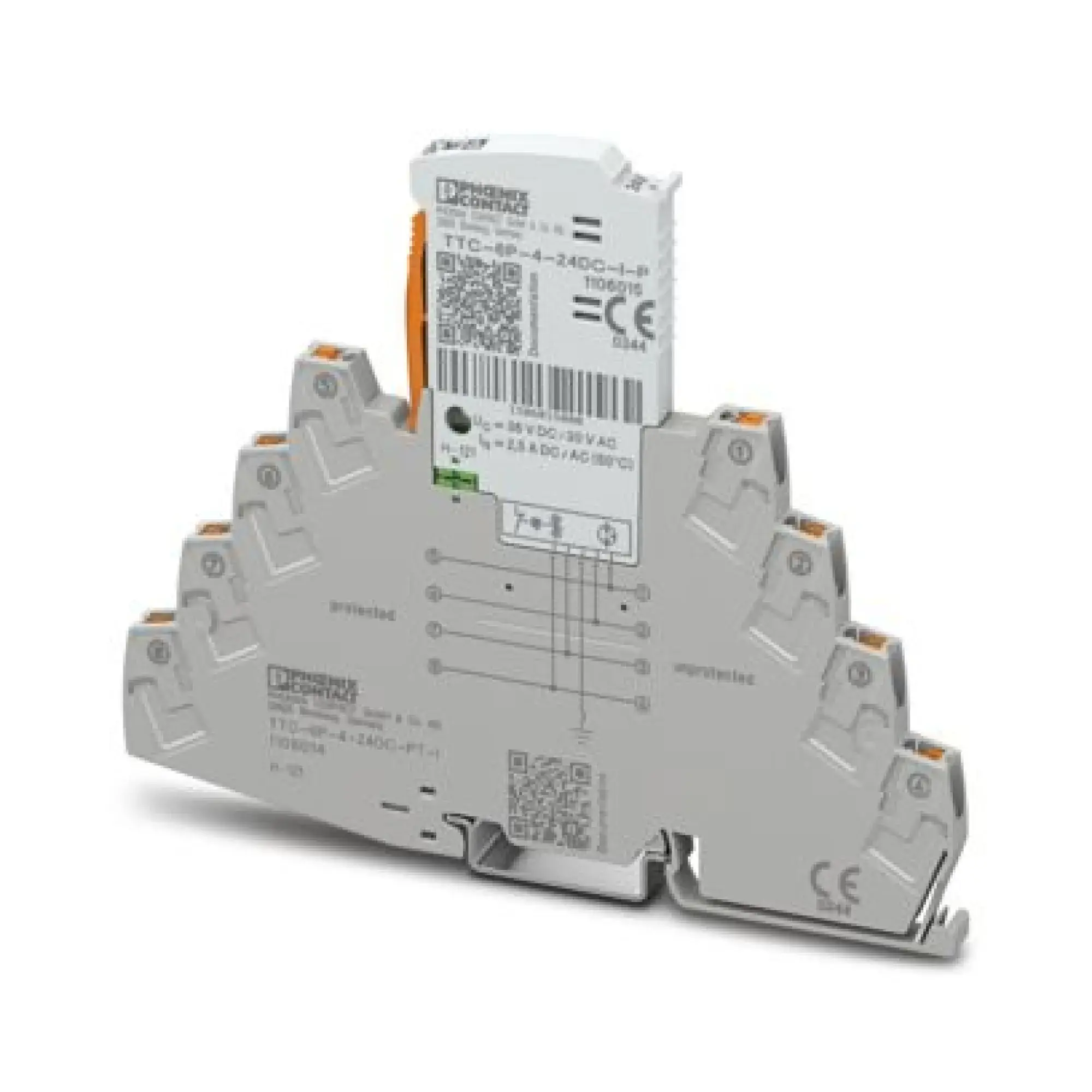 Phoenix Contact 1106014 Surge protection device TTC-6P-4-24DC-PT-I (img_001)
