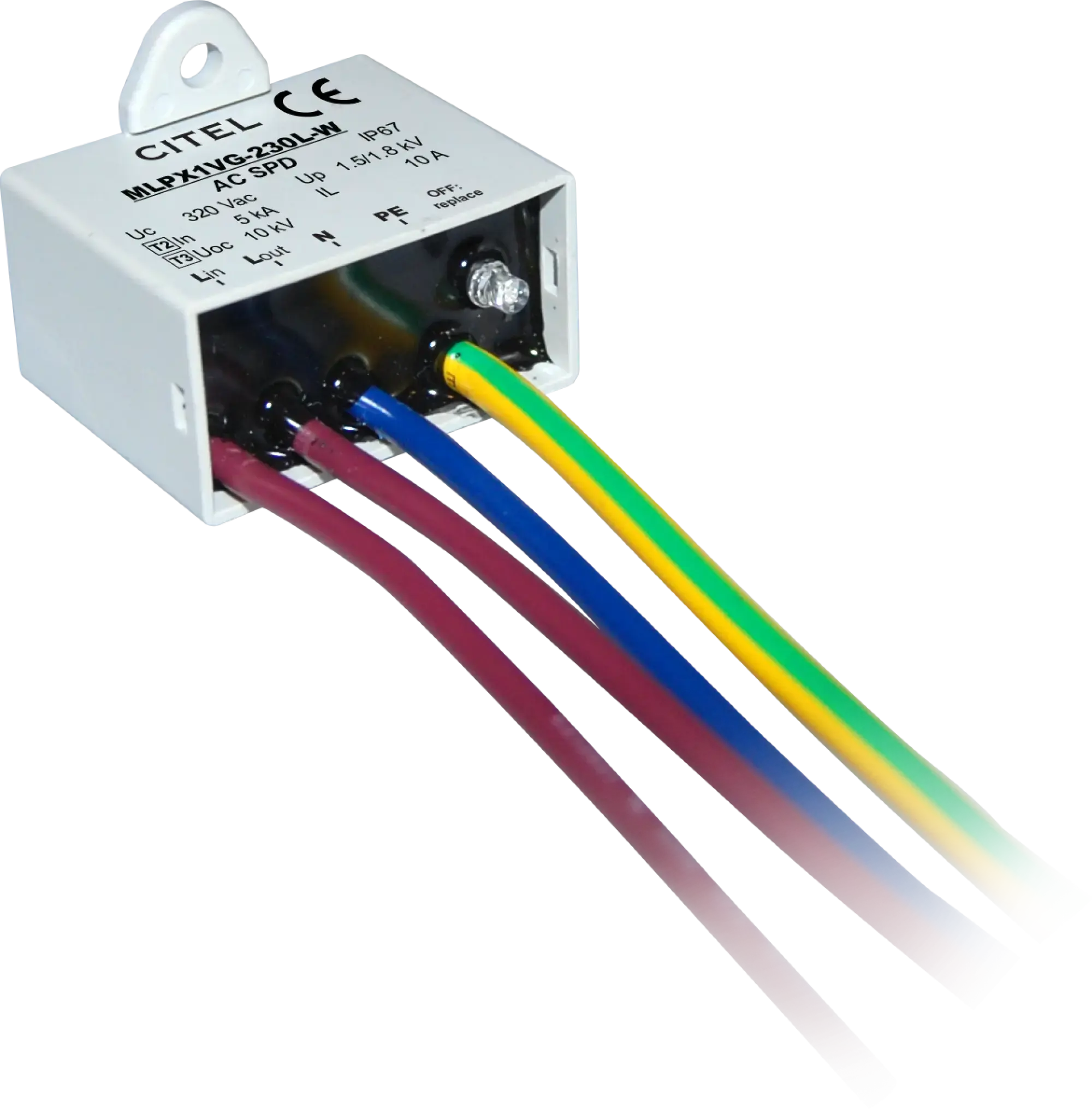 Citel 711294 Überspannungsschutz für einphasige 230 V LED-Systeme, Schutzklasse 1, mit VG (img_001) Citel 711294 Überspannungsschutz für einphasige 230 V LED-Systeme, Schutzklasse 1, mit VG (img_001)