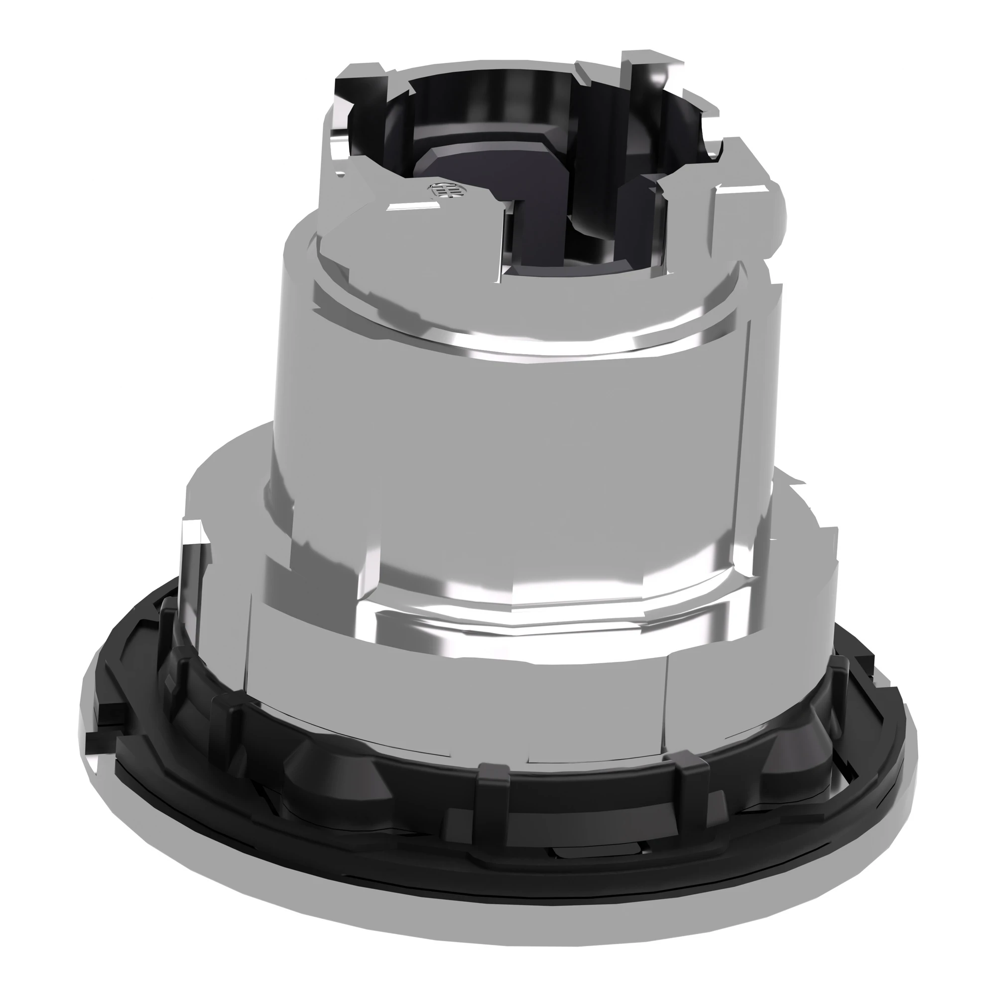 Schneider Electric ZB4FA48 Illuminated push-button, front element, Harmony XB4F, metal, 30mm, red, for universal LED, for insert label (img_007)