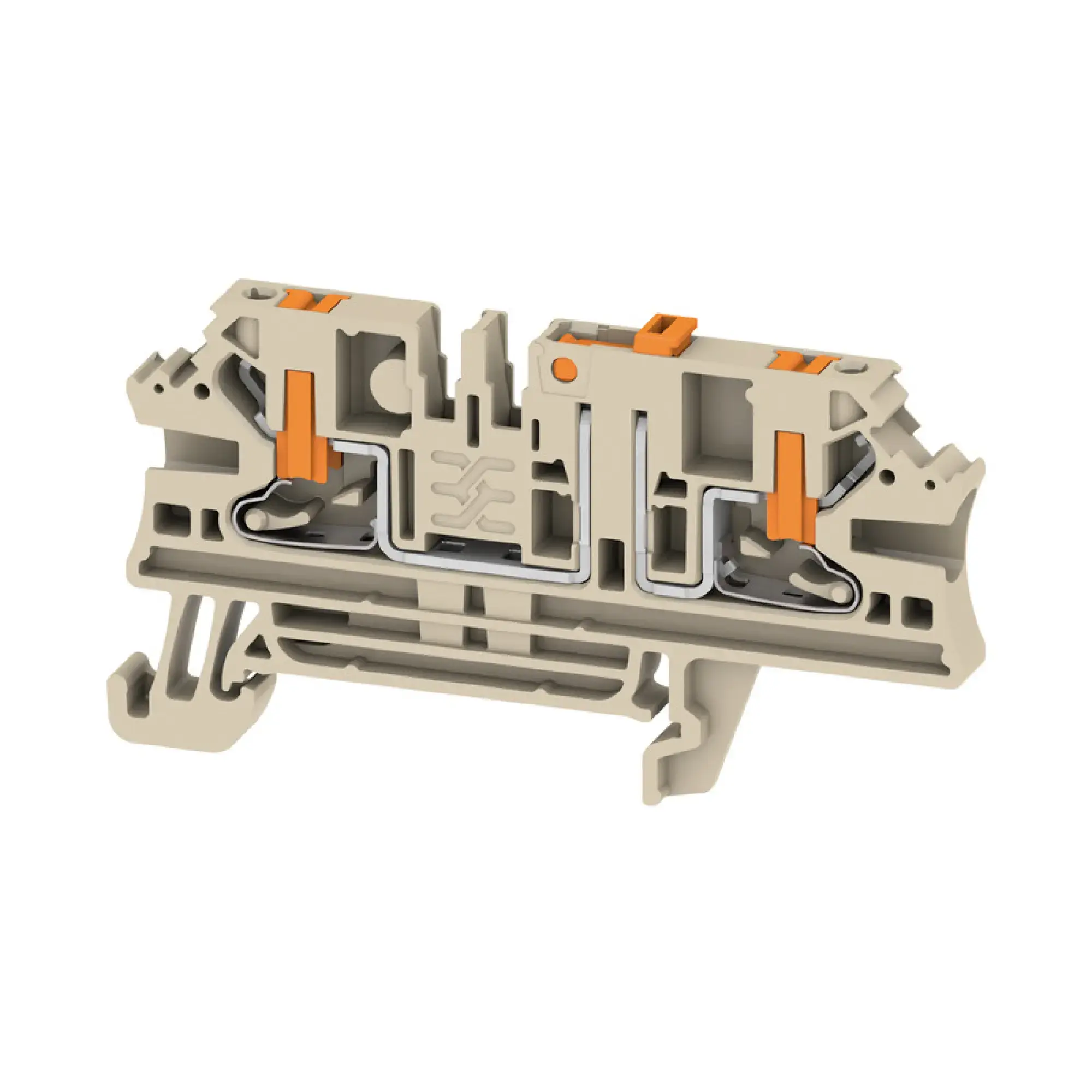 Weidmüller 2898660000 Test-disconnect terminal, PUSH IN, dark beige, 2.5 mm², 20 A, 500 V, Number of connections: 2, Number of levels: 1 (img_001) Weidmüller 2898660000 Test-disconnect terminal, PUSH IN, dark beige, 2.5 mm², 20 A, 500 V, Number of connections: 2, Number of levels: 1 (img_001)