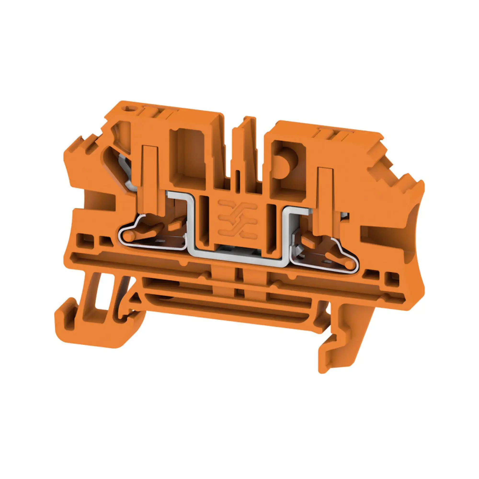 Weidmüller 2871900000 Feed-through terminal block, PUSH IN, orange, 4 mm², 32 A, 1000 V, Number of connections: 2 (img_001) Weidmüller 2871900000 Feed-through terminal block, PUSH IN, orange, 4 mm², 32 A, 1000 V, Number of connections: 2 (img_001)