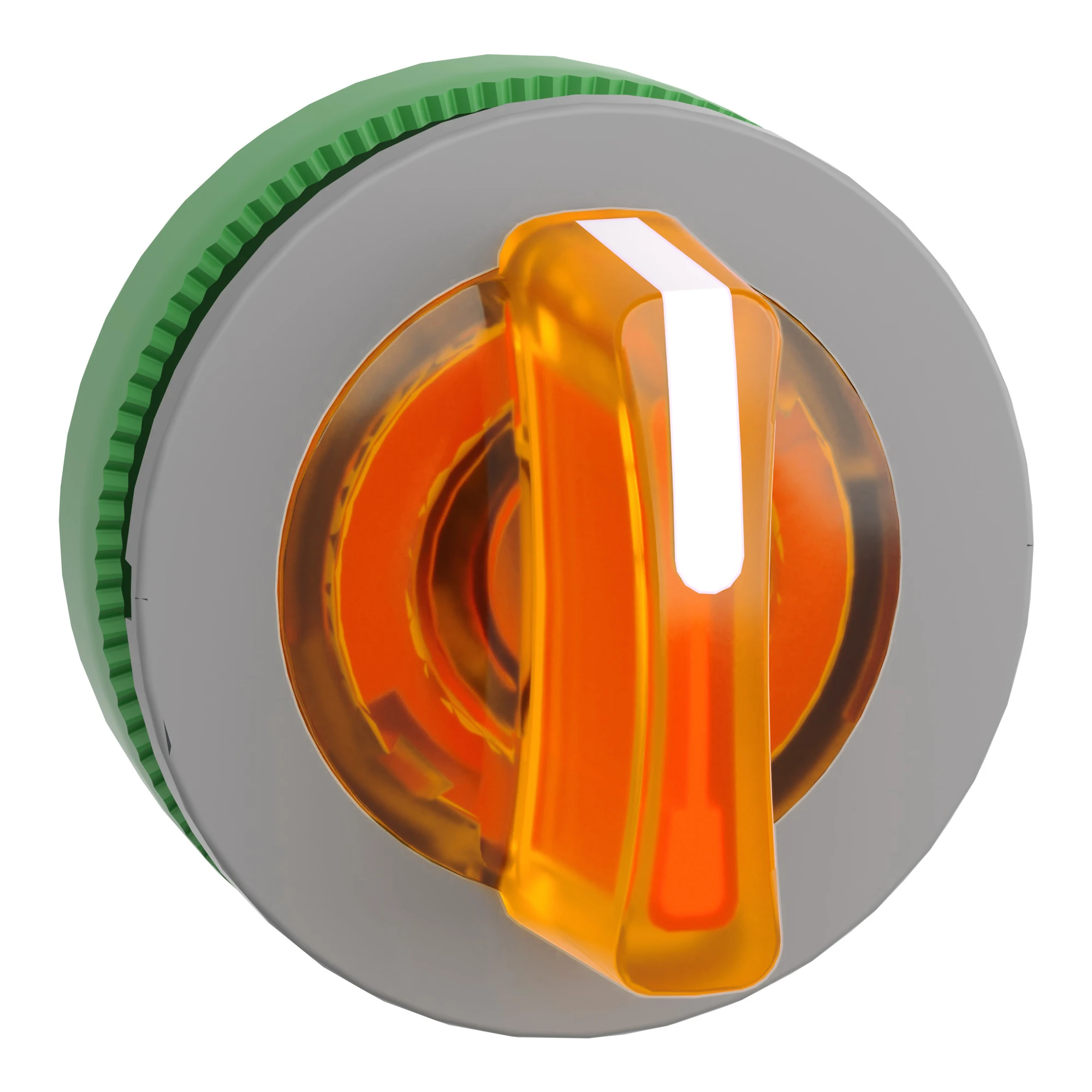 Schneider Electric ZB5FK1553C0 Illuminated Selector Switch, Front Element, Harmony XB5F, Plastic, 30mm, Orange, for Universal LED, 3 Positions, Maintained (img_001) Schneider Electric ZB5FK1553C0 Illuminated Selector Switch, Front Element, Harmony XB5F, Plastic, 30mm, Orange, for Universal LED, 3 Positions, Maintained (img_001)