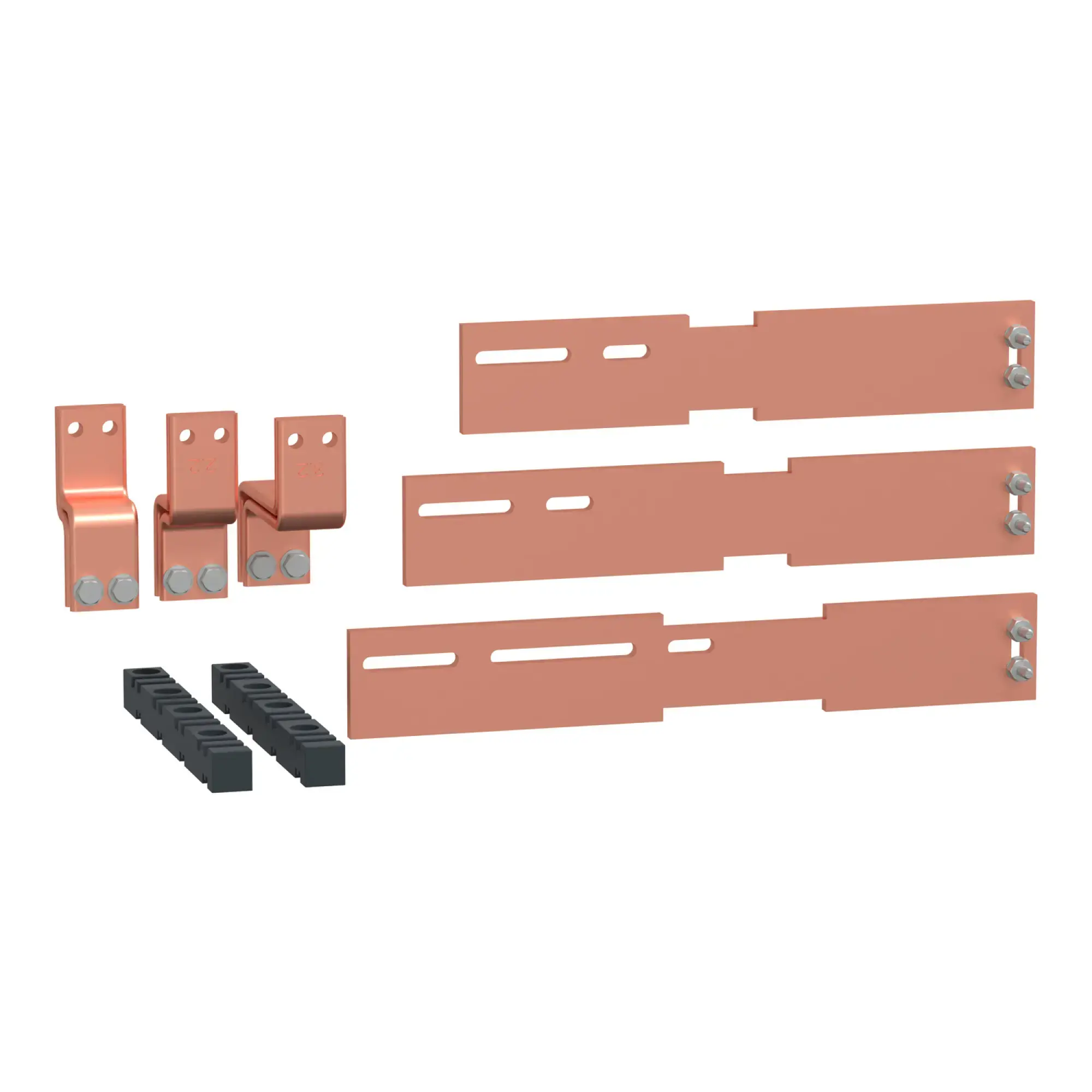 Schneider Electric LVS04487 PrismaSeT-P, Connection, ComPacT NS1600 3-pole, Fixed-mounted, vertical, with vertical busbar Linergy LGY (img_002)