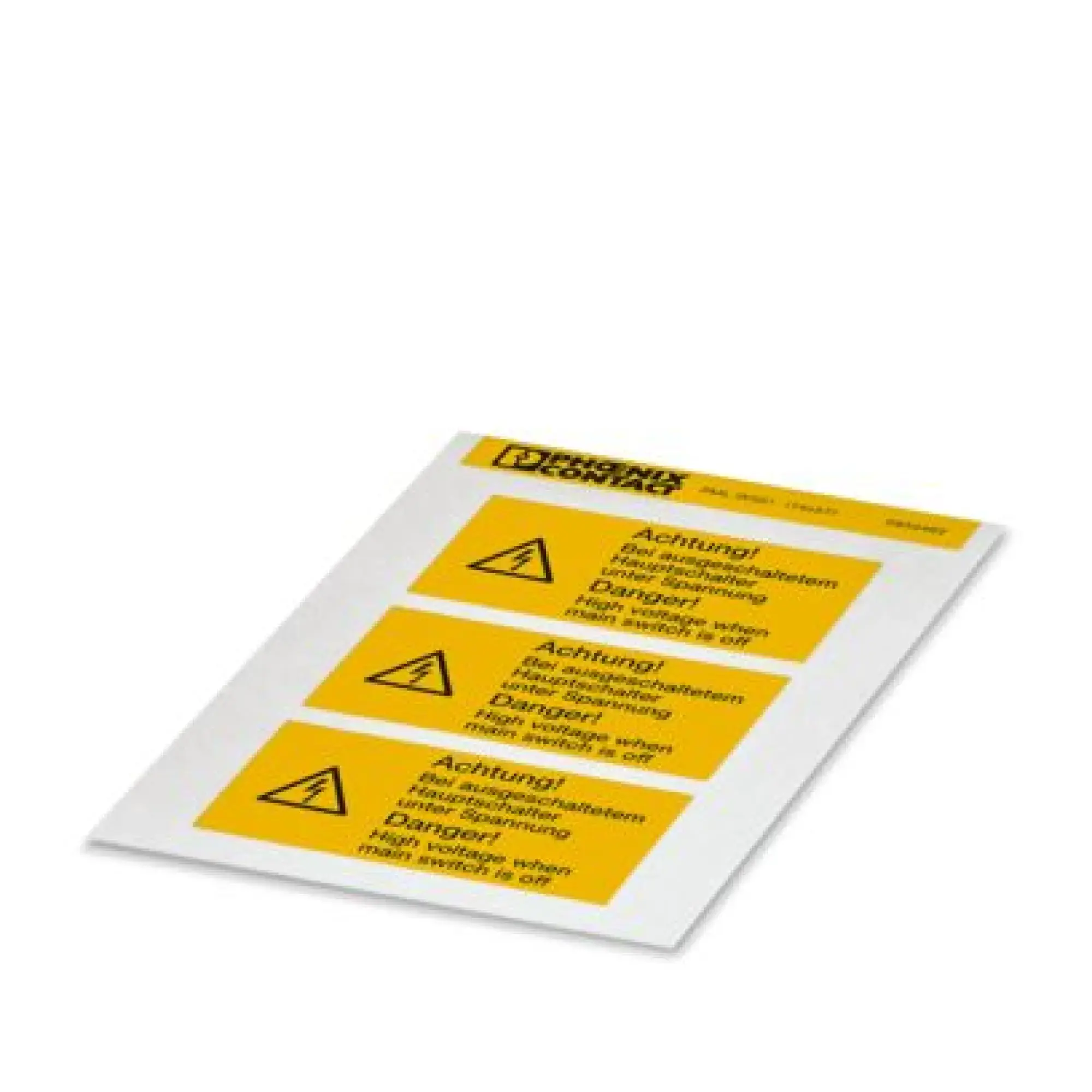 Phoenix Contact 0830462 Warning label PML-W301 (74X37) (img_001)