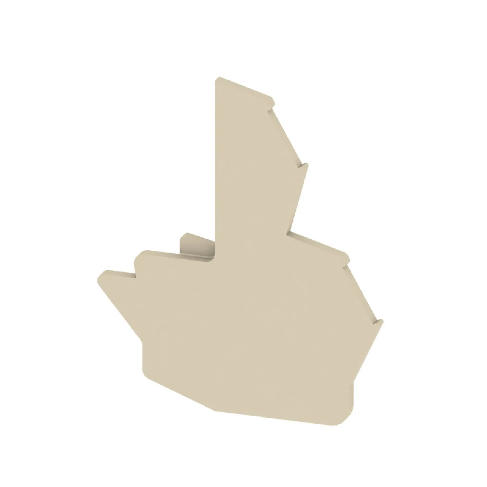 Weidmüller 1784220000 Partition plate (terminal), dark beige, Height: 28.77 mm, Width: 1.2 mm, V-0, Wemid (img_001) Weidmüller 1784220000 Partition plate (terminal), dark beige, Height: 28.77 mm, Width: 1.2 mm, V-0, Wemid (img_001)