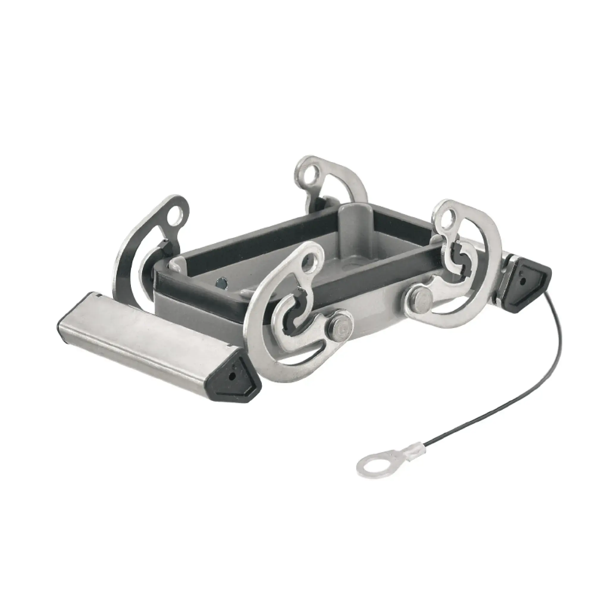 Weidmüller 1665240000 Housing (industry plug-in connectors), Cover for upper part of housing, Side-locking clamp on lower side, Size: 4, IP65 (in plugged condition) (img_001)