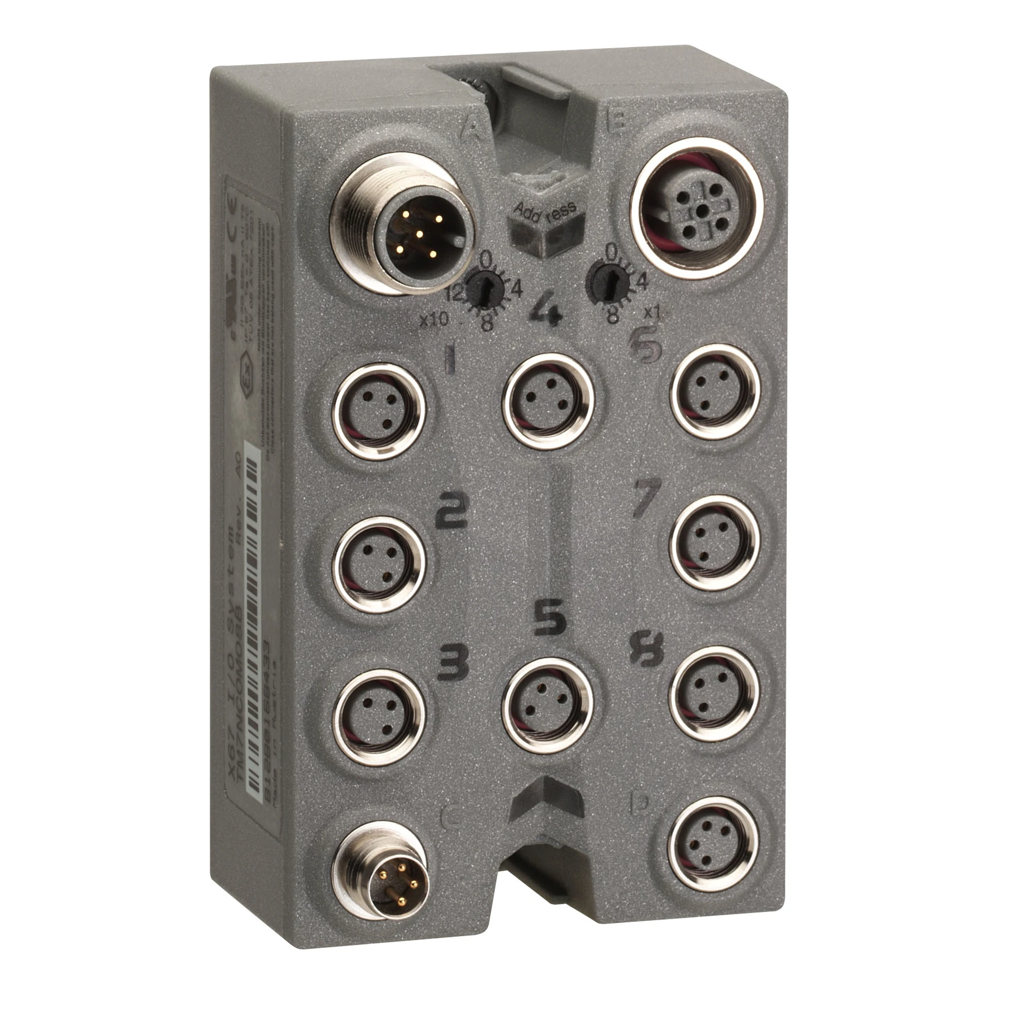 Schneider Electric TM7NCOM08B CANopen interface block, IP67, 8 I/O, M8 (img_001)