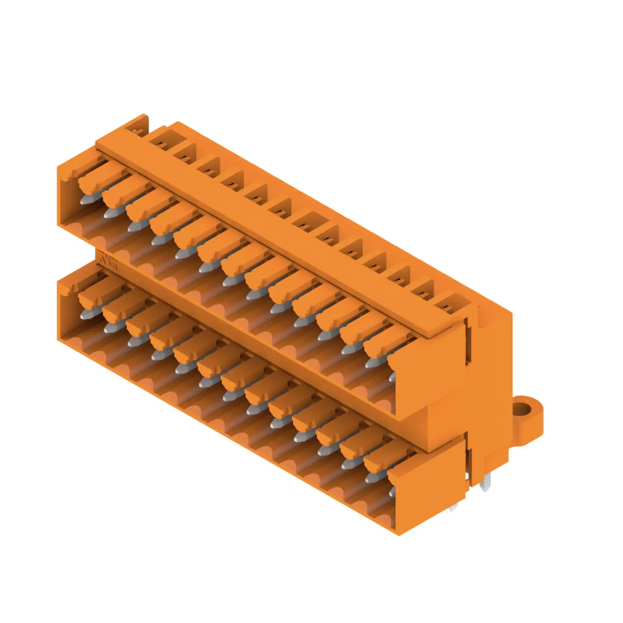 Weidmüller 1633700000 PCB connector (board connection), 160 V, 10.5 A, Pitch in mm: 3.50, Number of poles: 28, THT solder connection, Box (img_001)