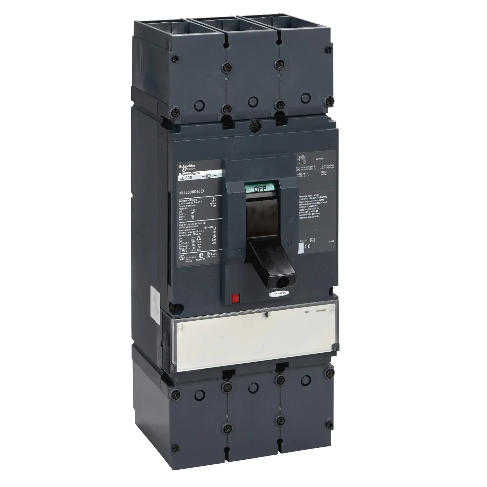 Schneider Electric NLLL36000S60X Load Break Switch – PowerPact-Multistandard – L-Frame – 600 A – 125 kA (img_002) Schneider Electric NLLL36000S60X Load Break Switch – PowerPact-Multistandard – L-Frame – 600 A – 125 kA (img_002)