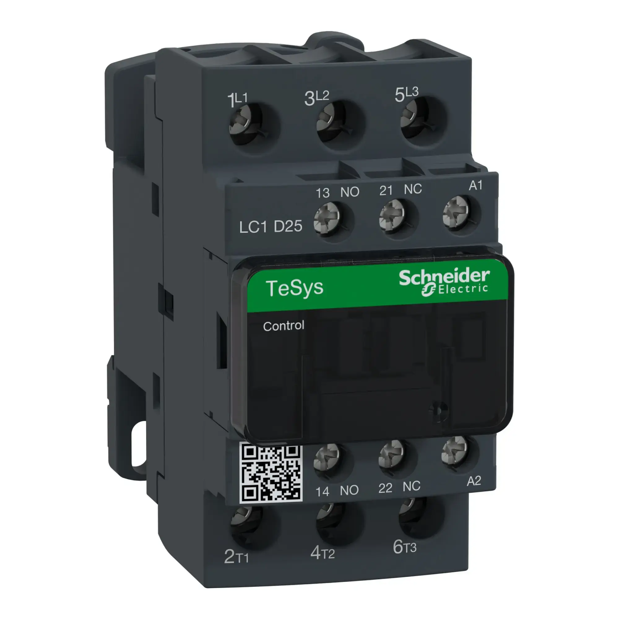 Schneider Electric LC1D25FE7 Power contactor LC1D 3p, +1NC+1NO, 11 kW, 25 A, 400 V AC3, Coil 115 V AC (img_006)