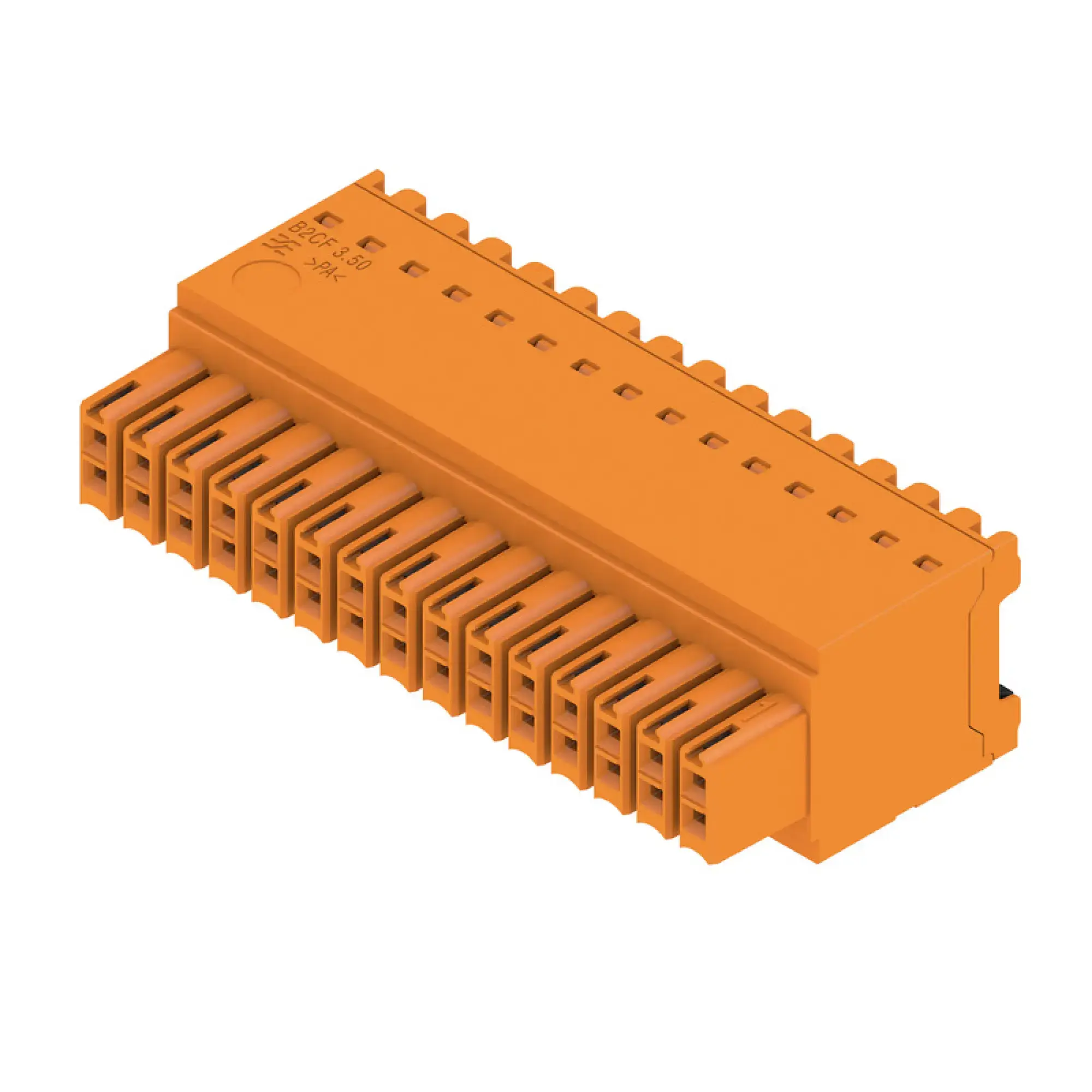 Weidmüller 1277420000 PCB connector (wire connection), 160 V, 13.4 A, Pitch in mm: 3.50, 1.5 mm², Number of poles: 30, PUSH IN with actuator, Box (img_001)