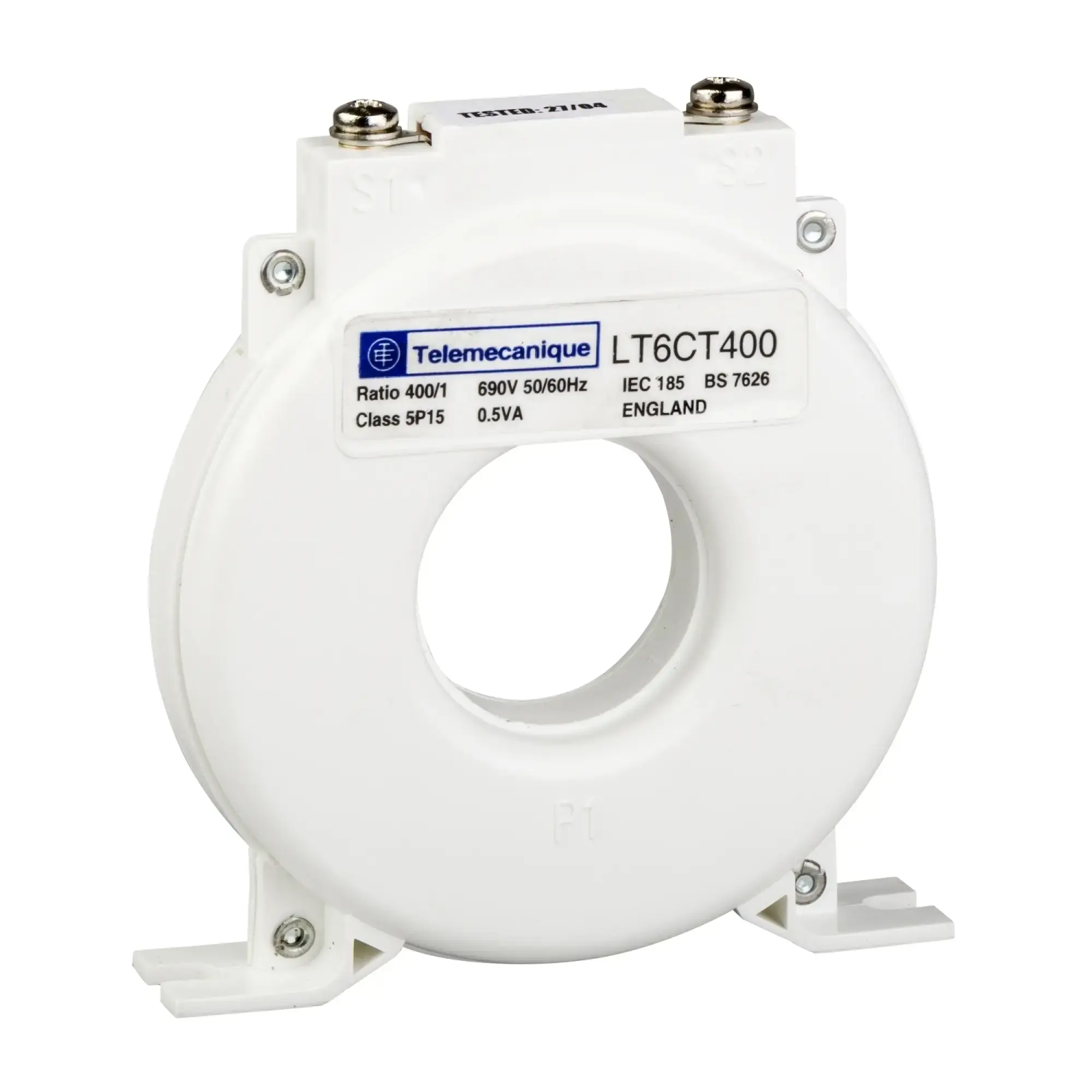Schneider Electric LT6CT4001 Current Transformer TeSys T LT6CT, 400/1A, Accuracy: Class 5p (img_003)