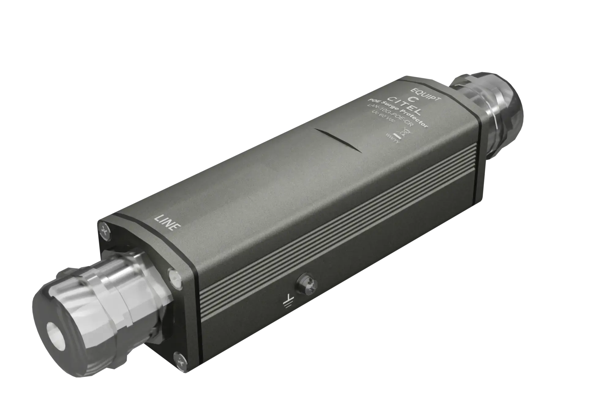 Citel 581547 Überspannungsschutz für Ethernet 10GBase-T PoE++, Aluminiumgehäuse, IP67 (img_001) Citel 581547 Überspannungsschutz für Ethernet 10GBase-T PoE++, Aluminiumgehäuse, IP67 (img_001)