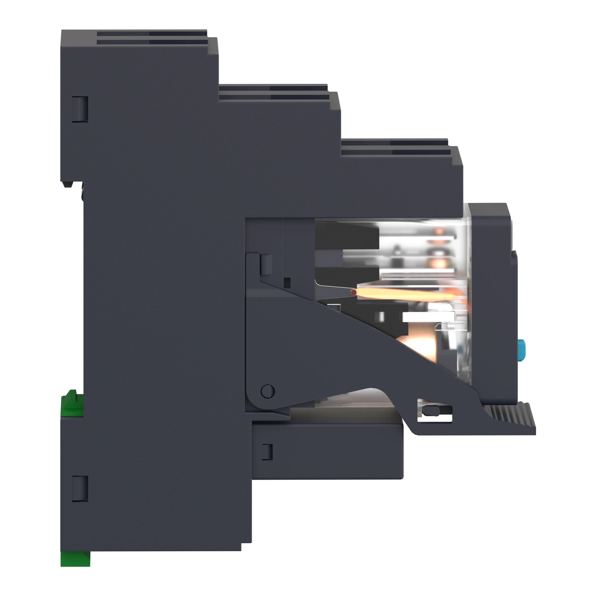 Schneider Electric RXG12BDPV Interface Relay 1W 10A 24VDC LED Test Button Socket Bracket Diode Mounted (img_003) Schneider Electric RXG12BDPV Interface Relay 1W 10A 24VDC LED Test Button Socket Bracket Diode Mounted (img_003)